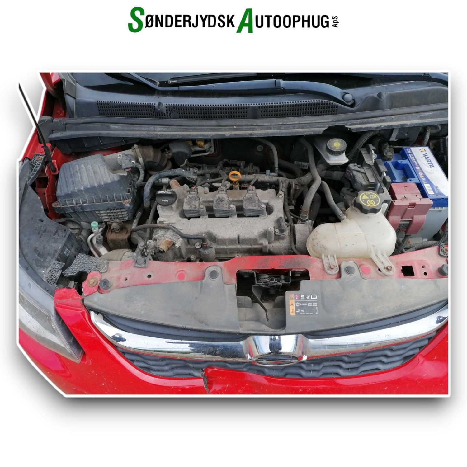 Opel Karl Pluk-Selv-Bil Med OEM Nr. Ophugger Fra Opel Ophugger