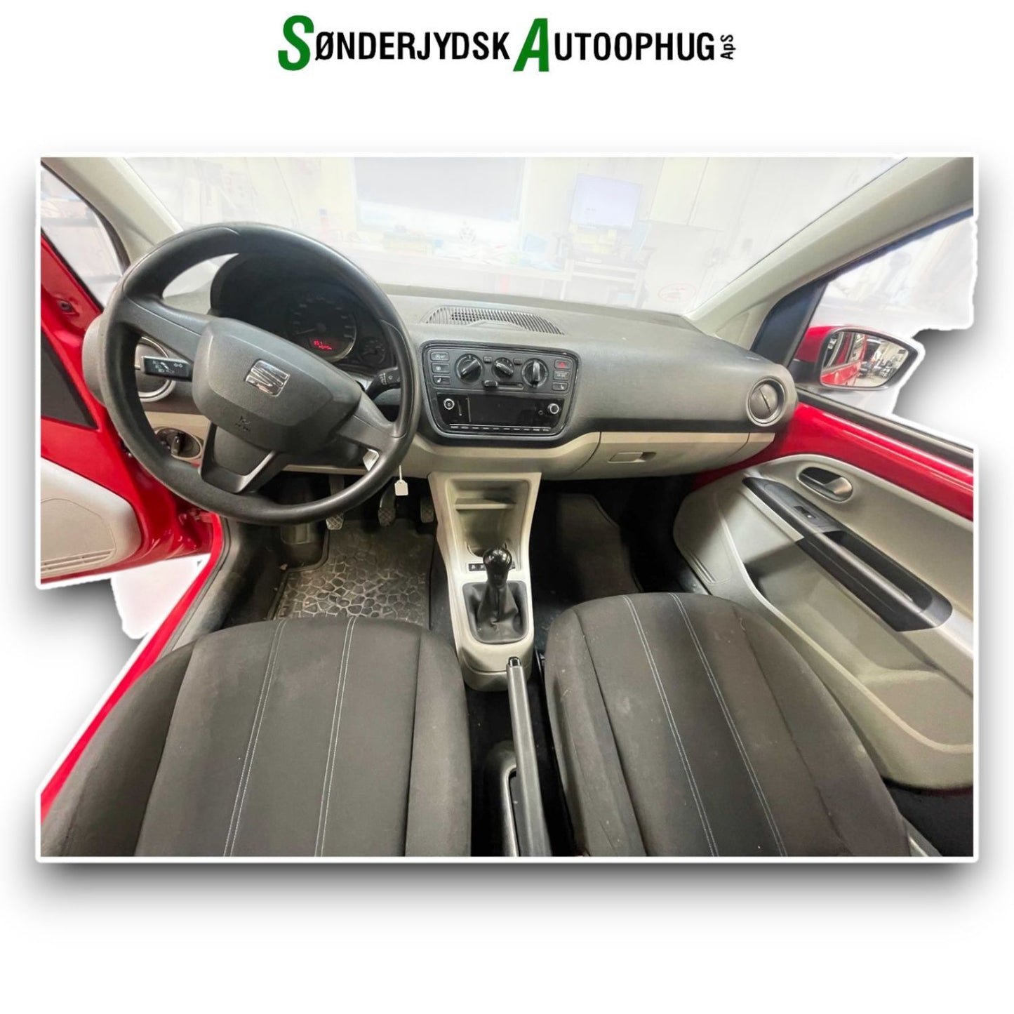 Seat Mii Pluk-Selv-Bil Med OEM Nr. Ophugger Fra Seat Ophugger