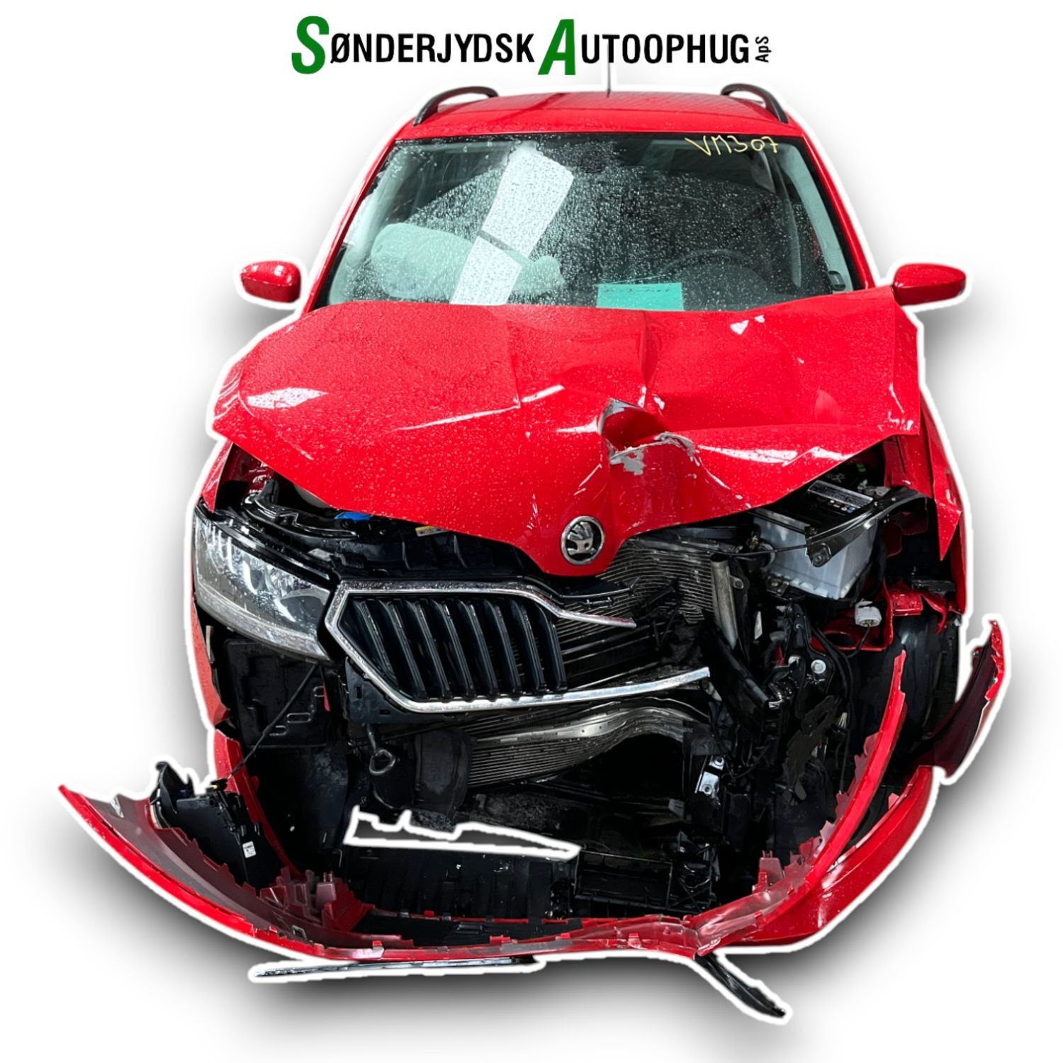 Skoda Fabia Pluk-Selv-Bil Med OEM Nr. Ophugger Fra Skoda Ophugger