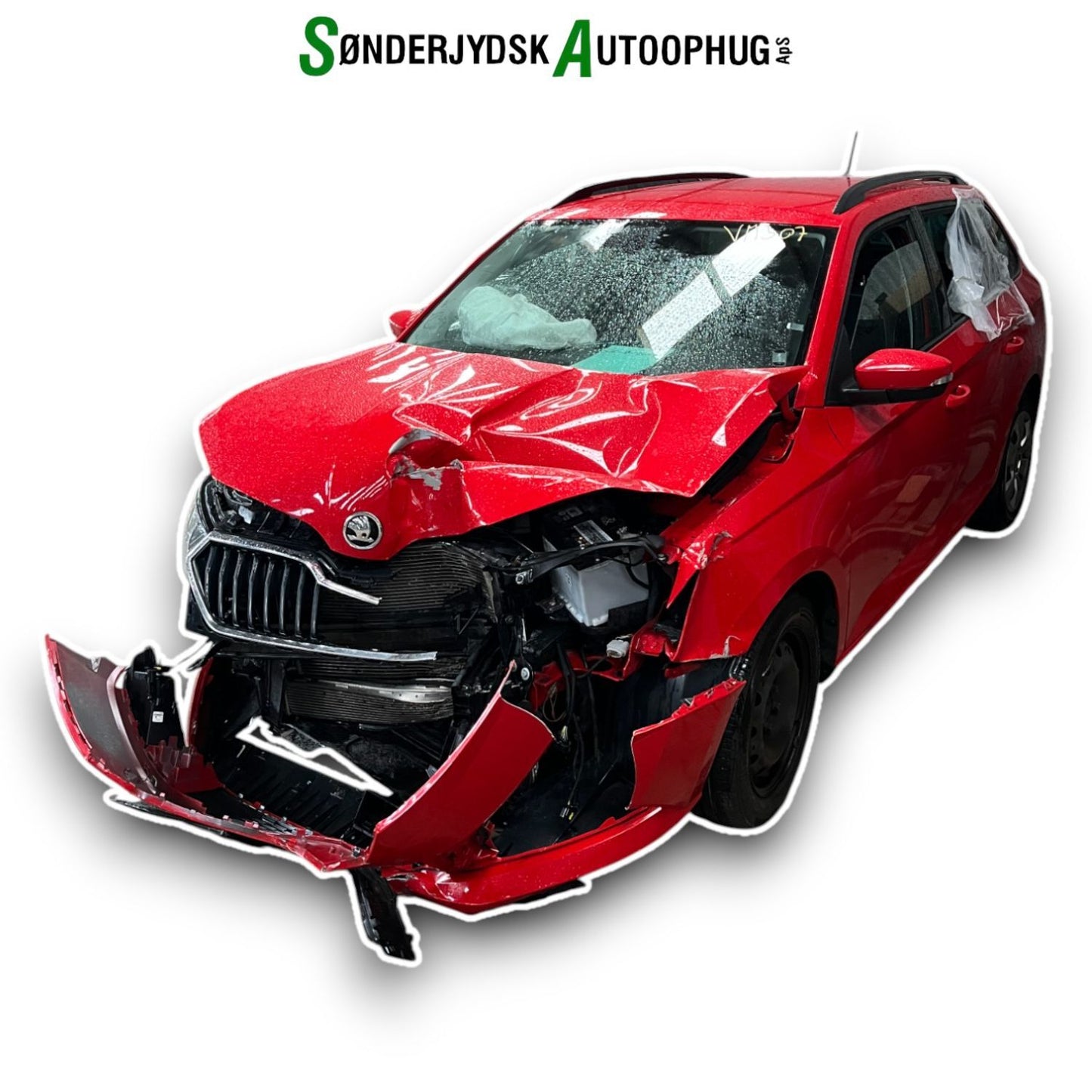 Skoda Fabia Pluk-Selv-Bil Med OEM Nr. Ophugger Fra Skoda Ophugger