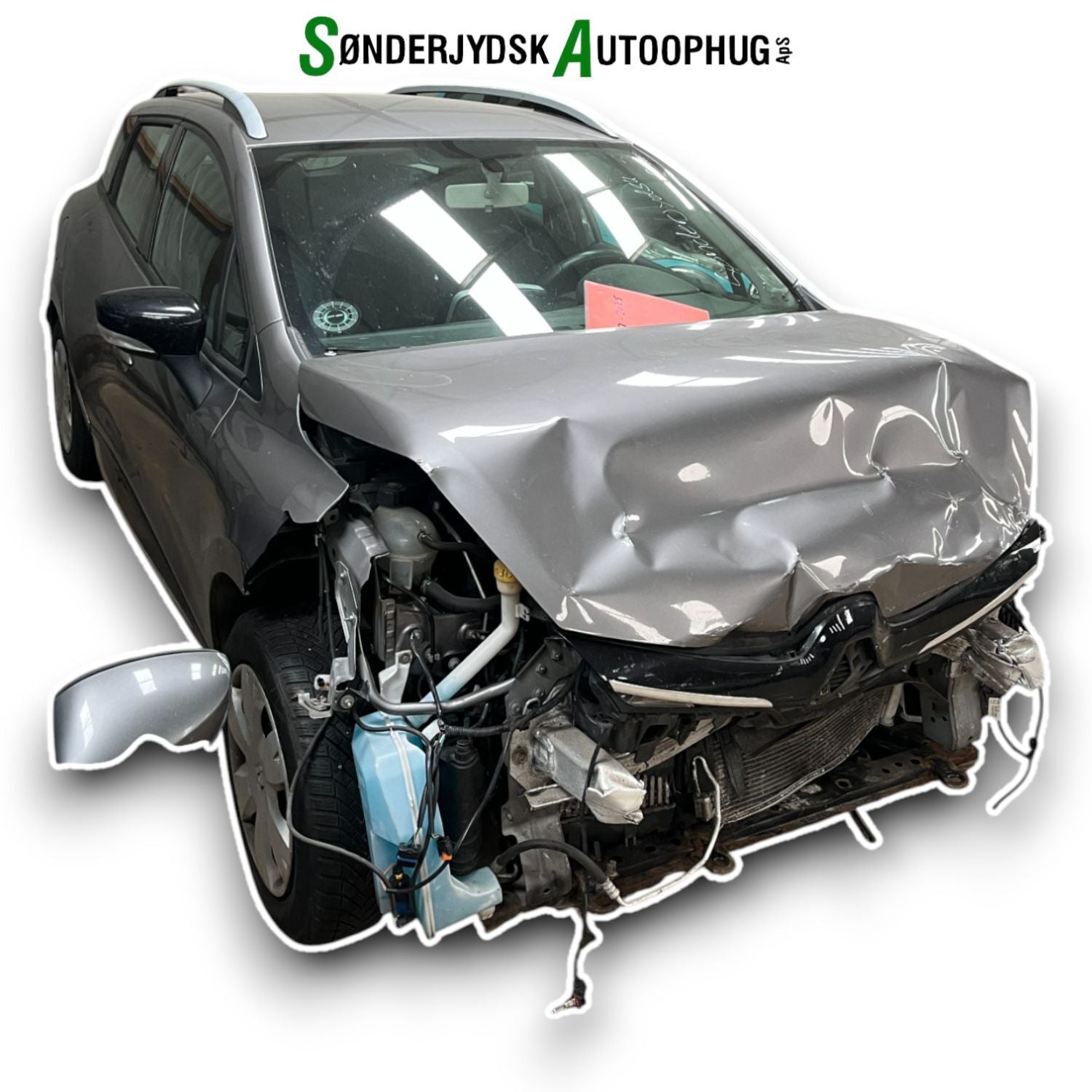 Renault Clio 4 Pluk-Selv-Bil Med OEM Nr. Ophugger Fra Renault Ophugger