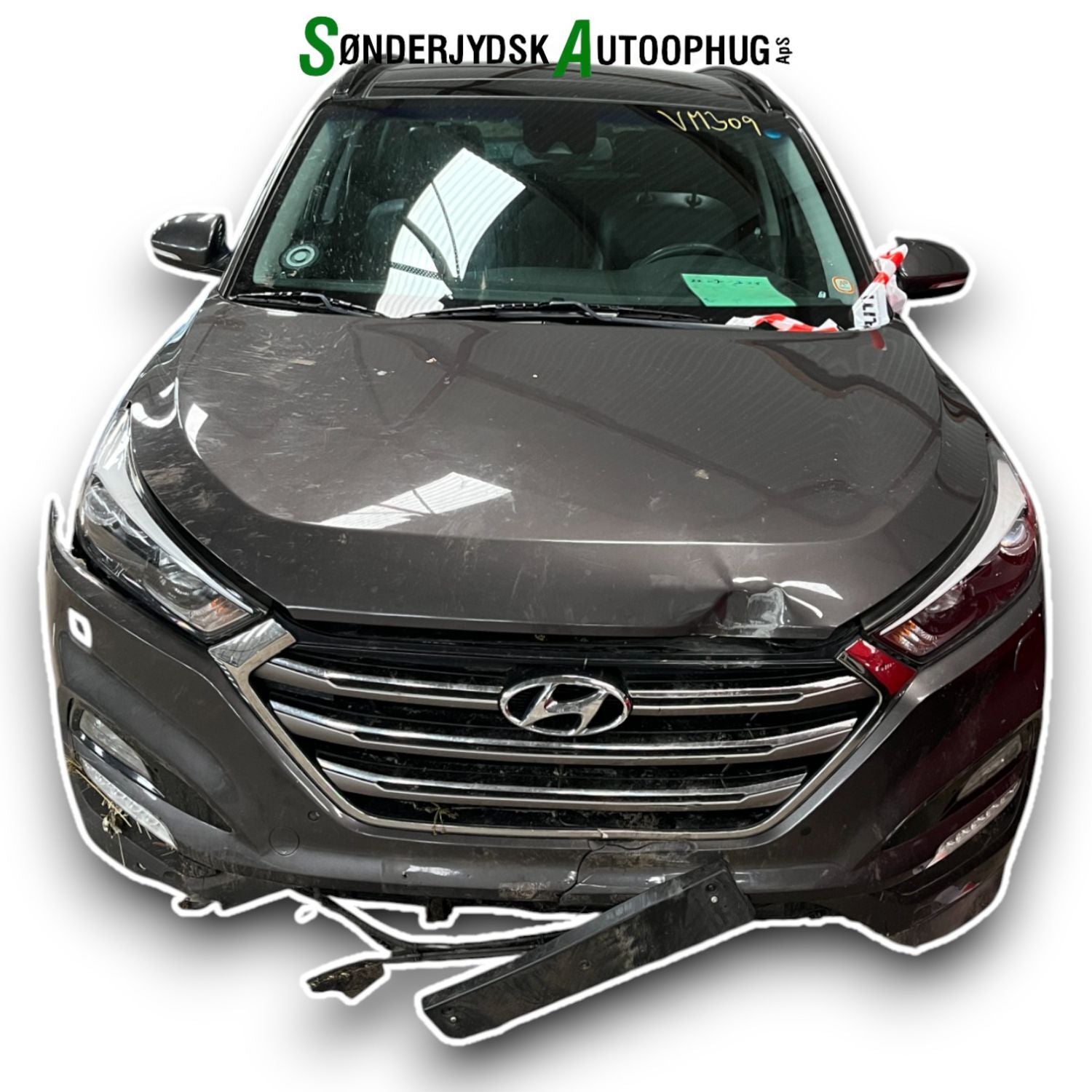 Hyundai Tucson Pluk-Selv-Bil Med OEM Nr. Ophugger Fra Hyundai Ophugger
