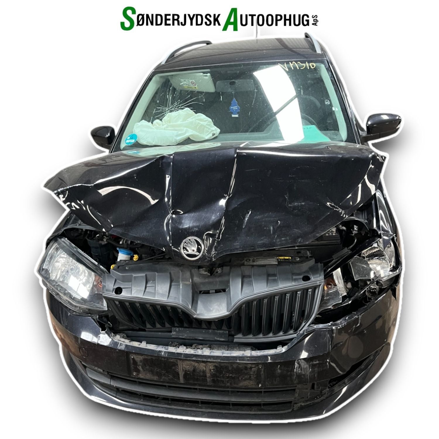 Skoda Fabia Pluk-Selv-Bil Med OEM Nr. 04B100031 Fra Skoda Ophugger