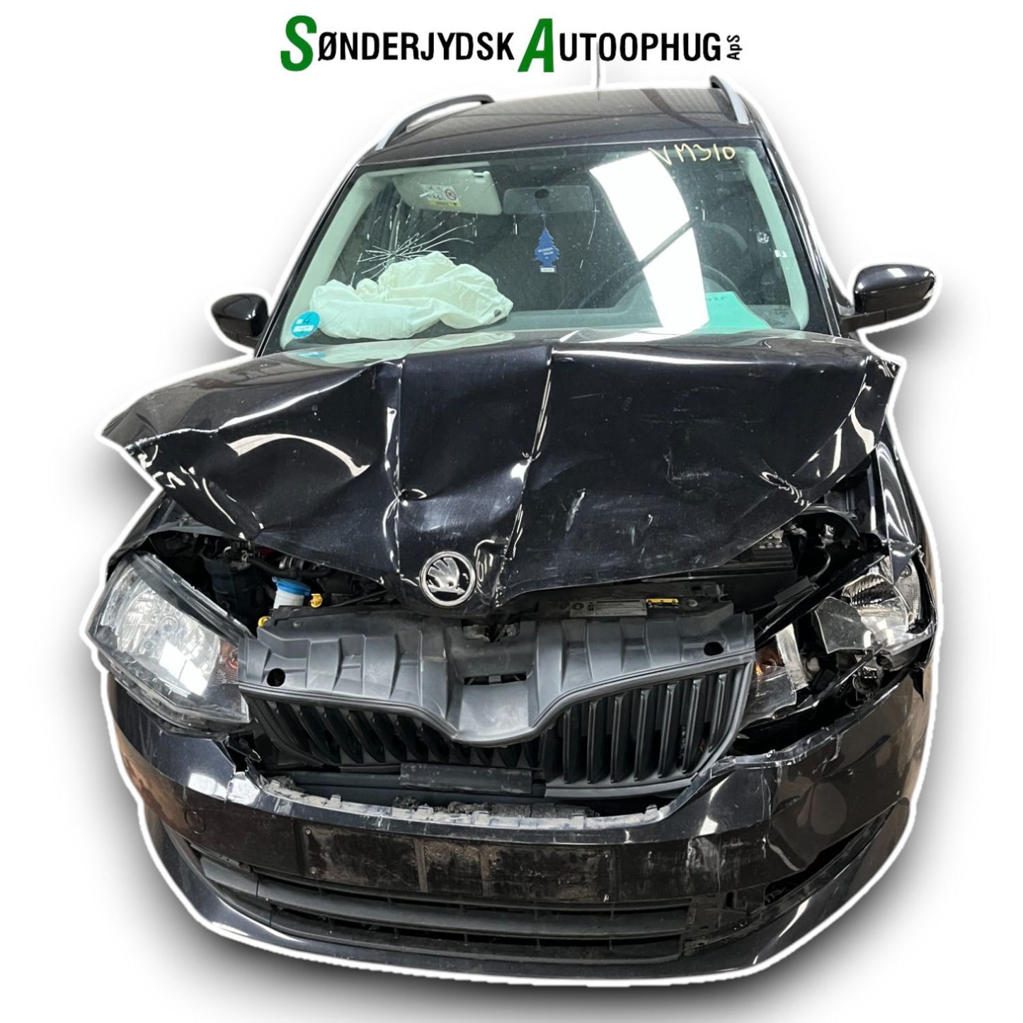 Skoda Fabia Pluk-Selv-Bil Med OEM Nr. 04B100031X Fra Skoda Ophugger