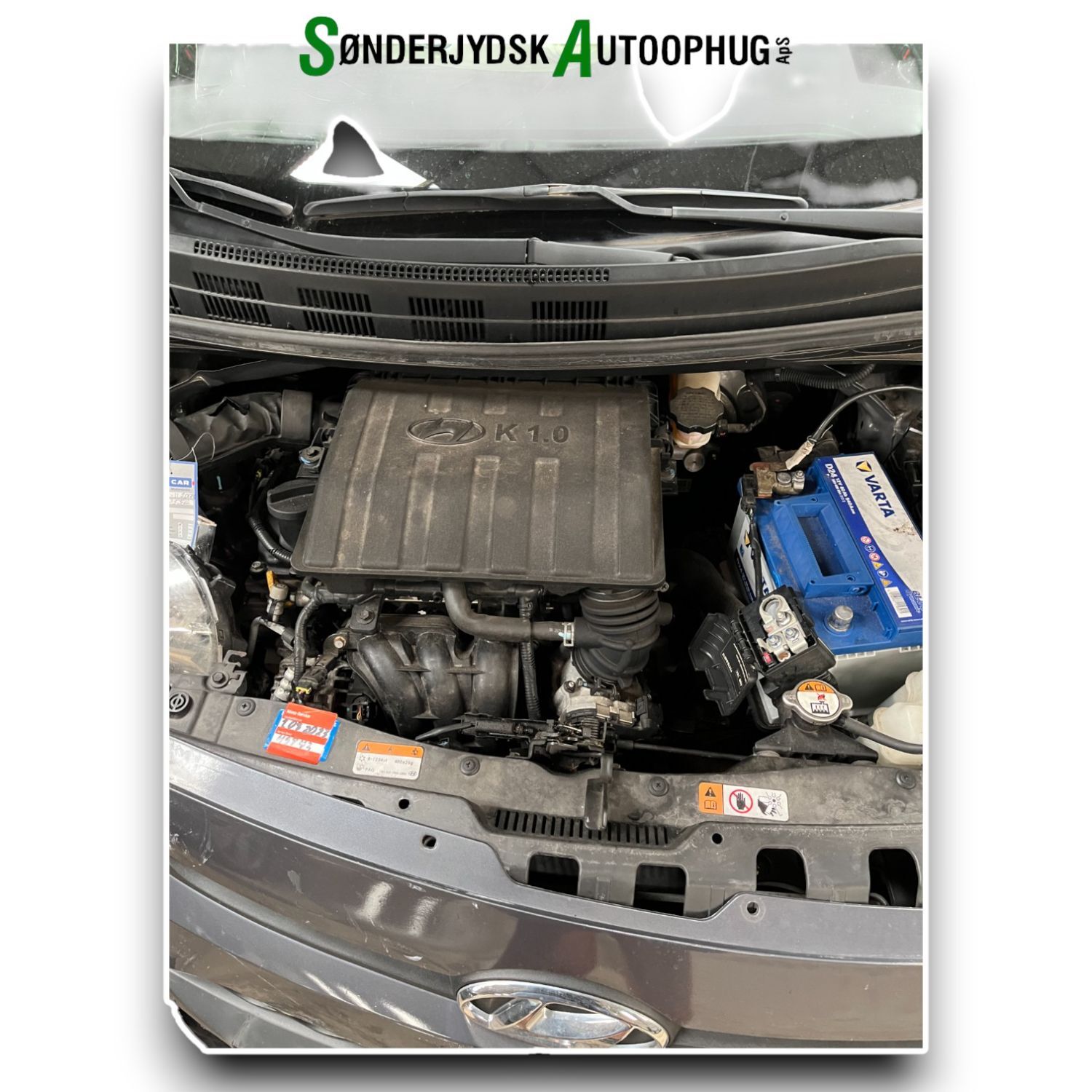 Hyundai I10 Pluk-Selv-Bil Med OEM Nr. Ophugger Fra Hyundai Ophugger