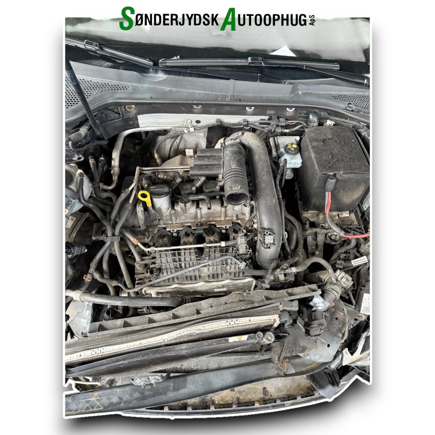 VW Golf 7 AU Pluk-Selv-Bil Med OEM Nr. Ophugger Fra VW Ophugger