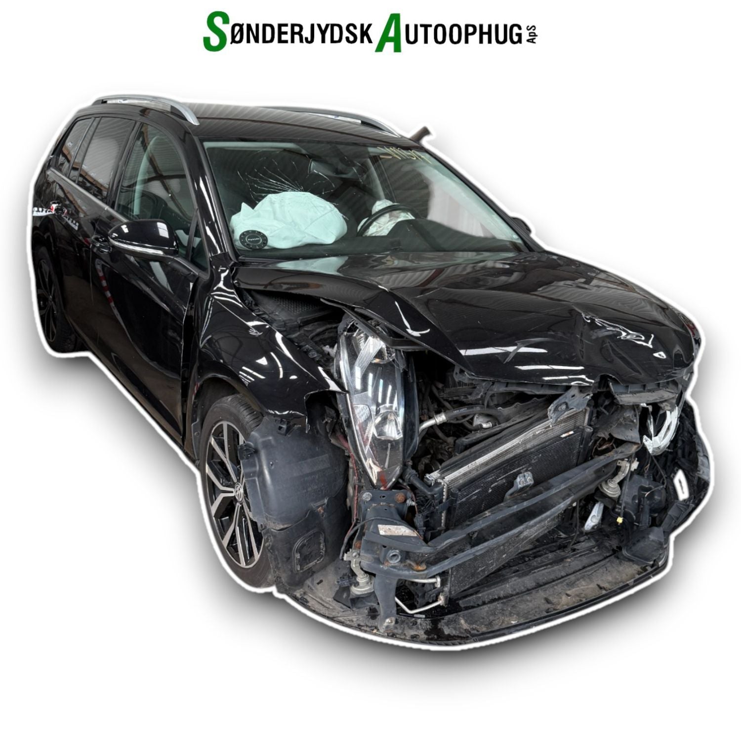 VW Golf 7 AU Pluk-Selv-Bil Med OEM Nr. Ophugger Fra VW Ophugger