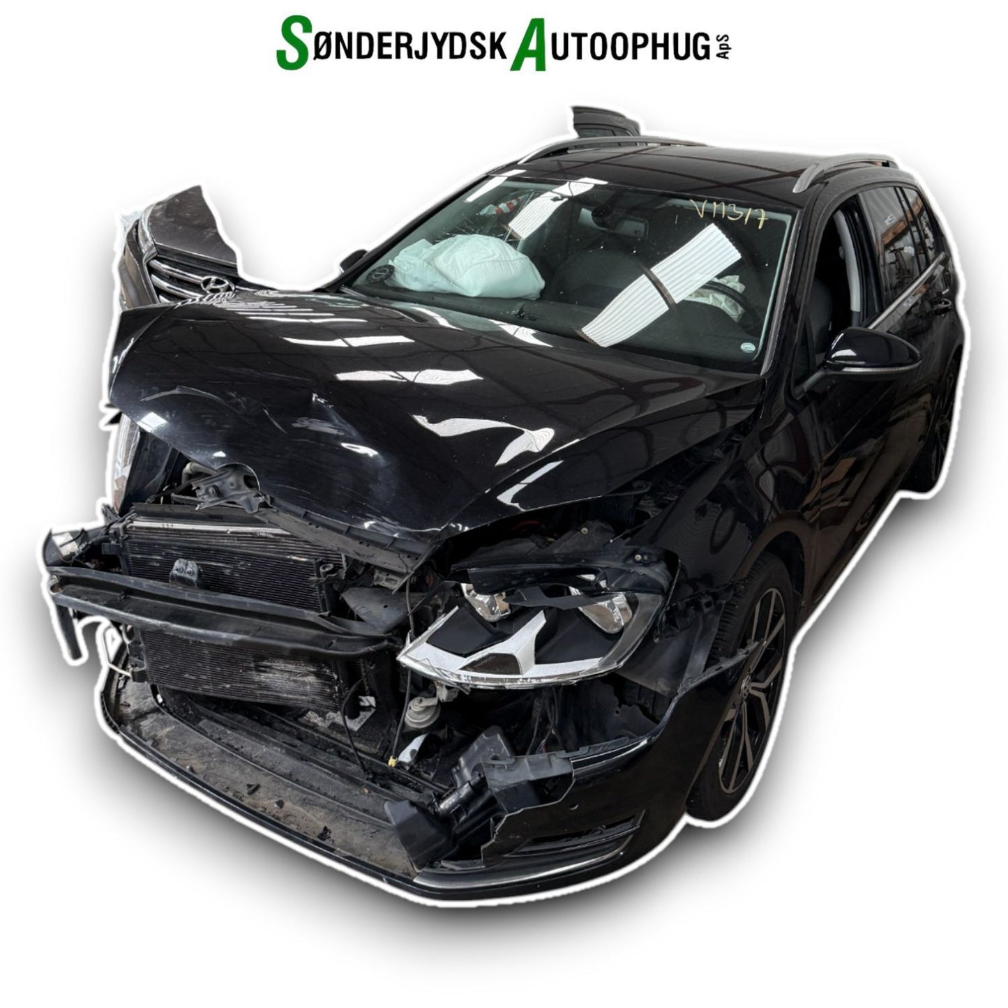 VW Golf 7 AU Pluk-Selv-Bil Med OEM Nr. Ophugger Fra VW Ophugger