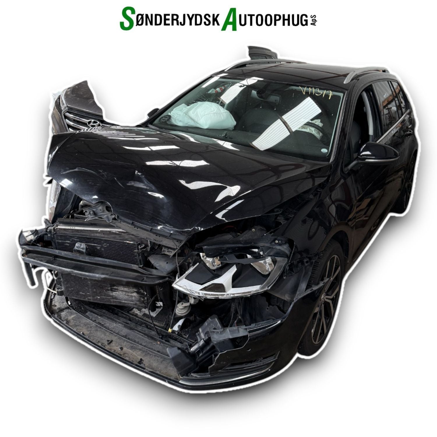 VW Golf 7 AU Pluk-Selv-Bil Med OEM Nr. Ophugger Fra VW Ophugger