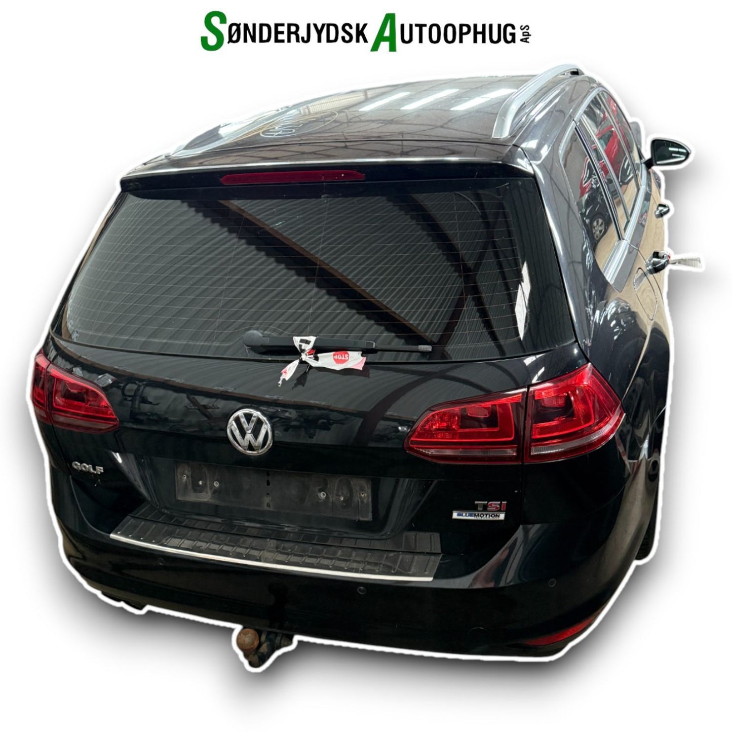 VW Golf 7 AU Pluk-Selv-Bil Med OEM Nr. Ophugger Fra VW Ophugger