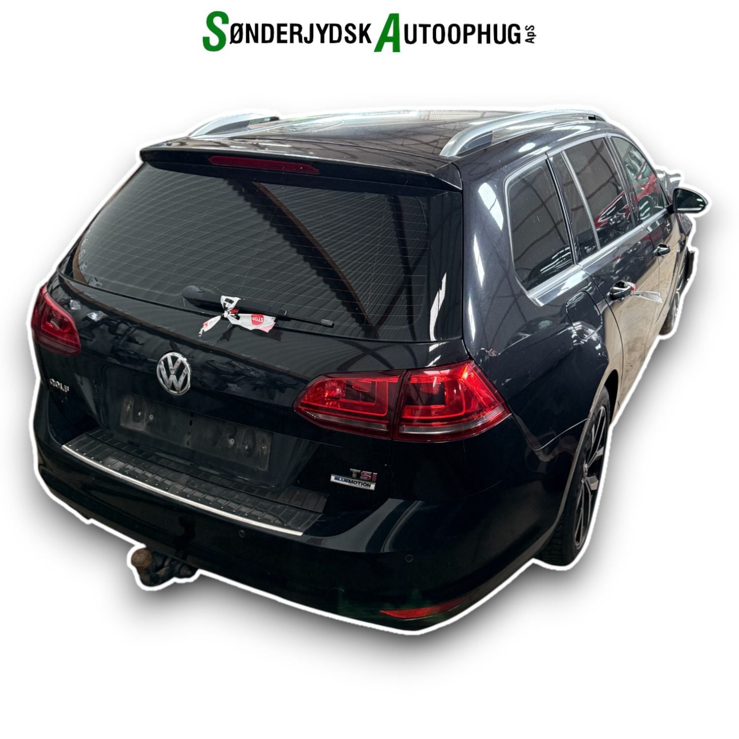 VW Golf 7 AU Pluk-Selv-Bil Med OEM Nr. Ophugger Fra VW Ophugger