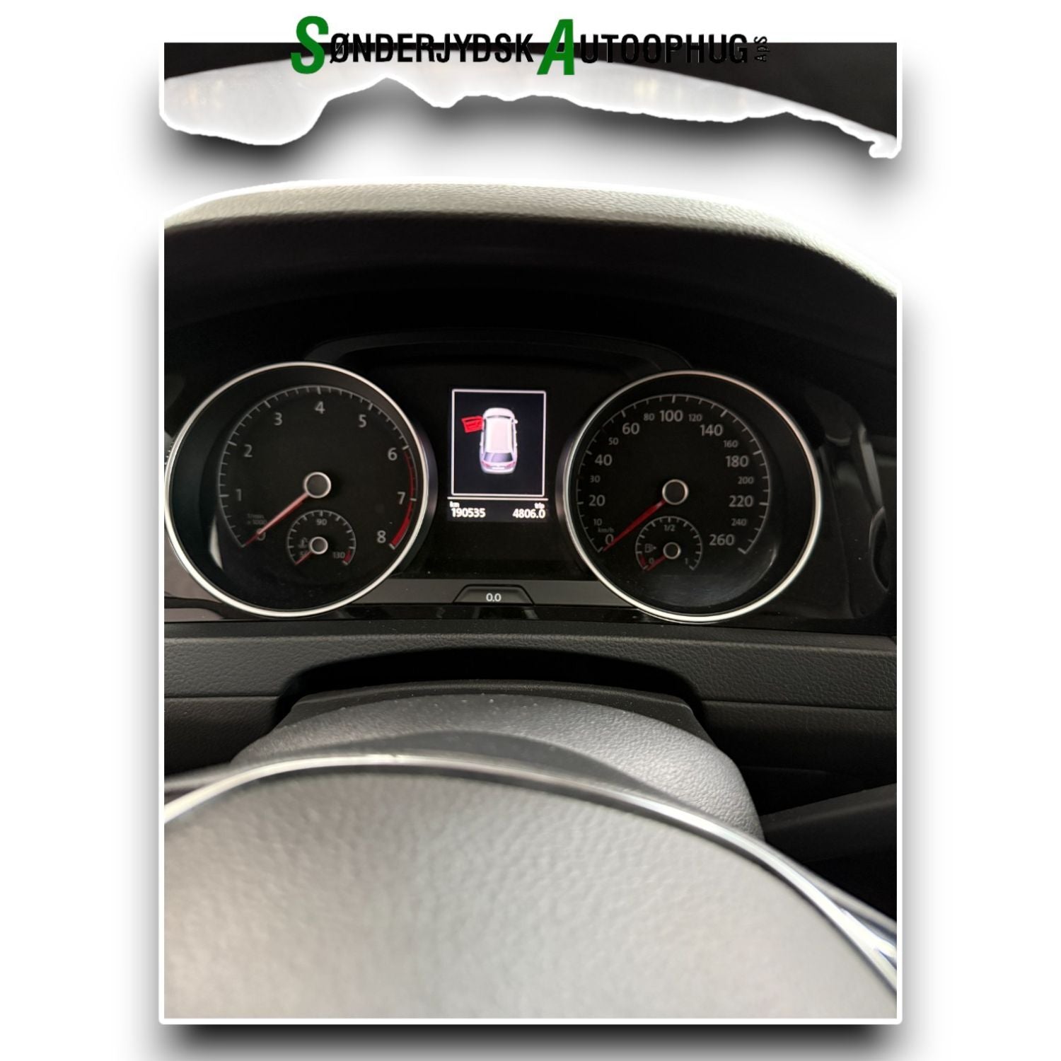 VW Golf 7 Au Pluk-Selv-Bil Med OEM Nr. Ophugger Fra VW Ophugger