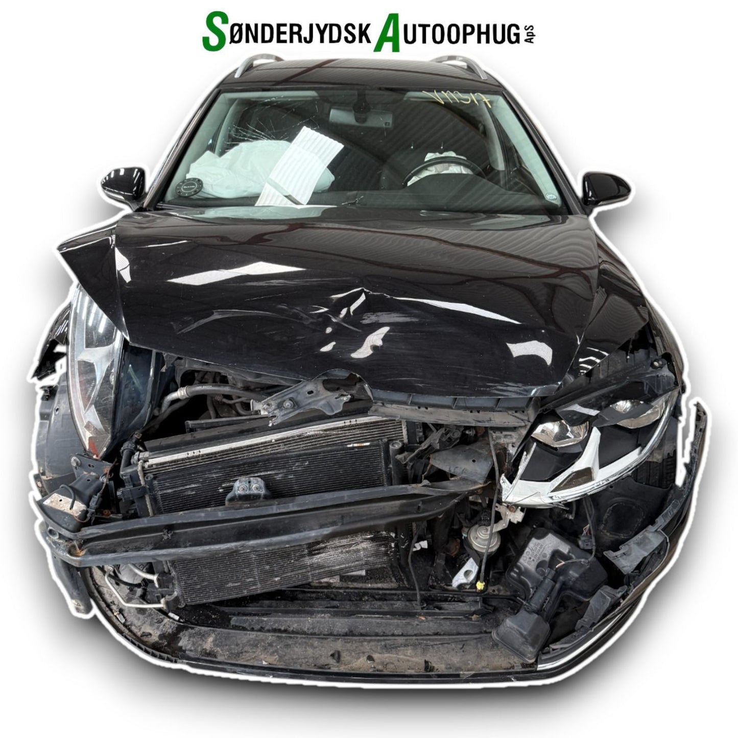 VW Golf 7 AU Pluk-Selv-Bil Med OEM Nr. Ophugger Fra VW Ophugger