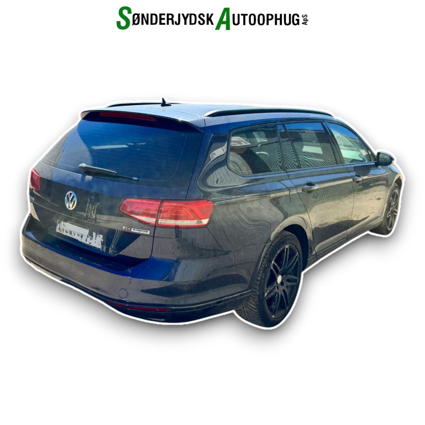 VW Passat 3G Pluk-Selv-Bil Med OEM Nr. Ophugger Fra VW Ophugger