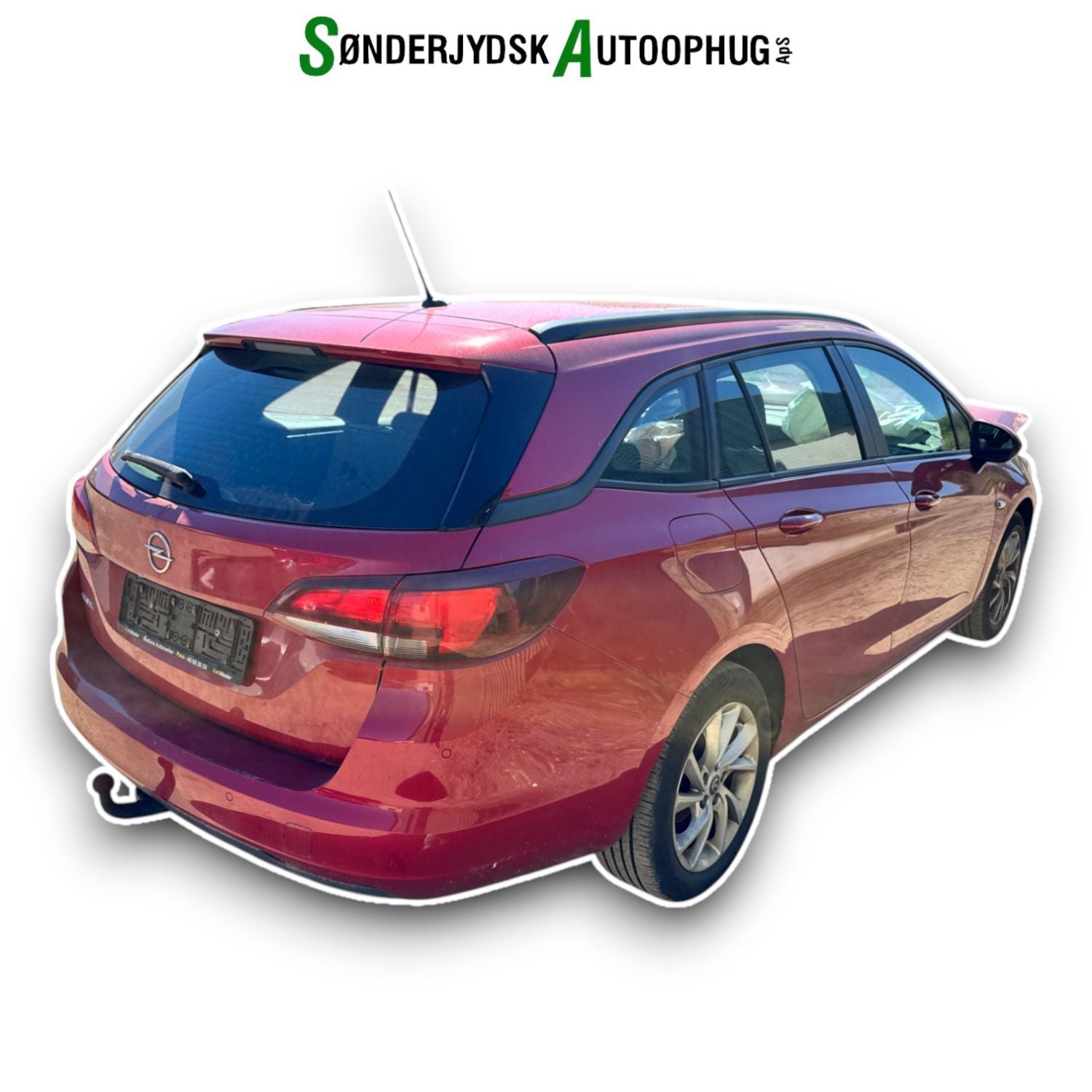 Opel Astra K Pluk-Selv-Bil Med OEM Nr. Ophugger Fra Opel Ophugger