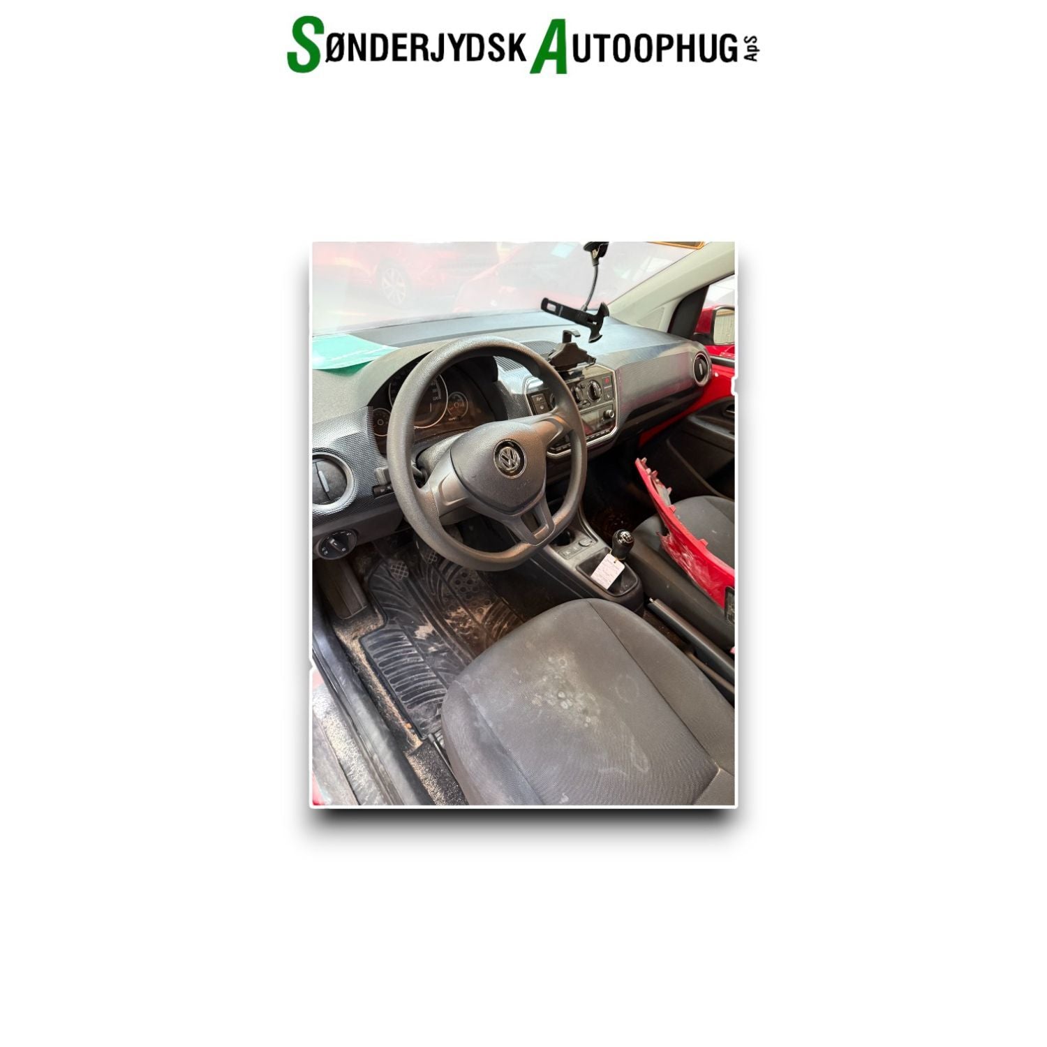 VW Up Pluk-Selv-Bil Med OEM Nr. Ophugger Fra VW Ophugger