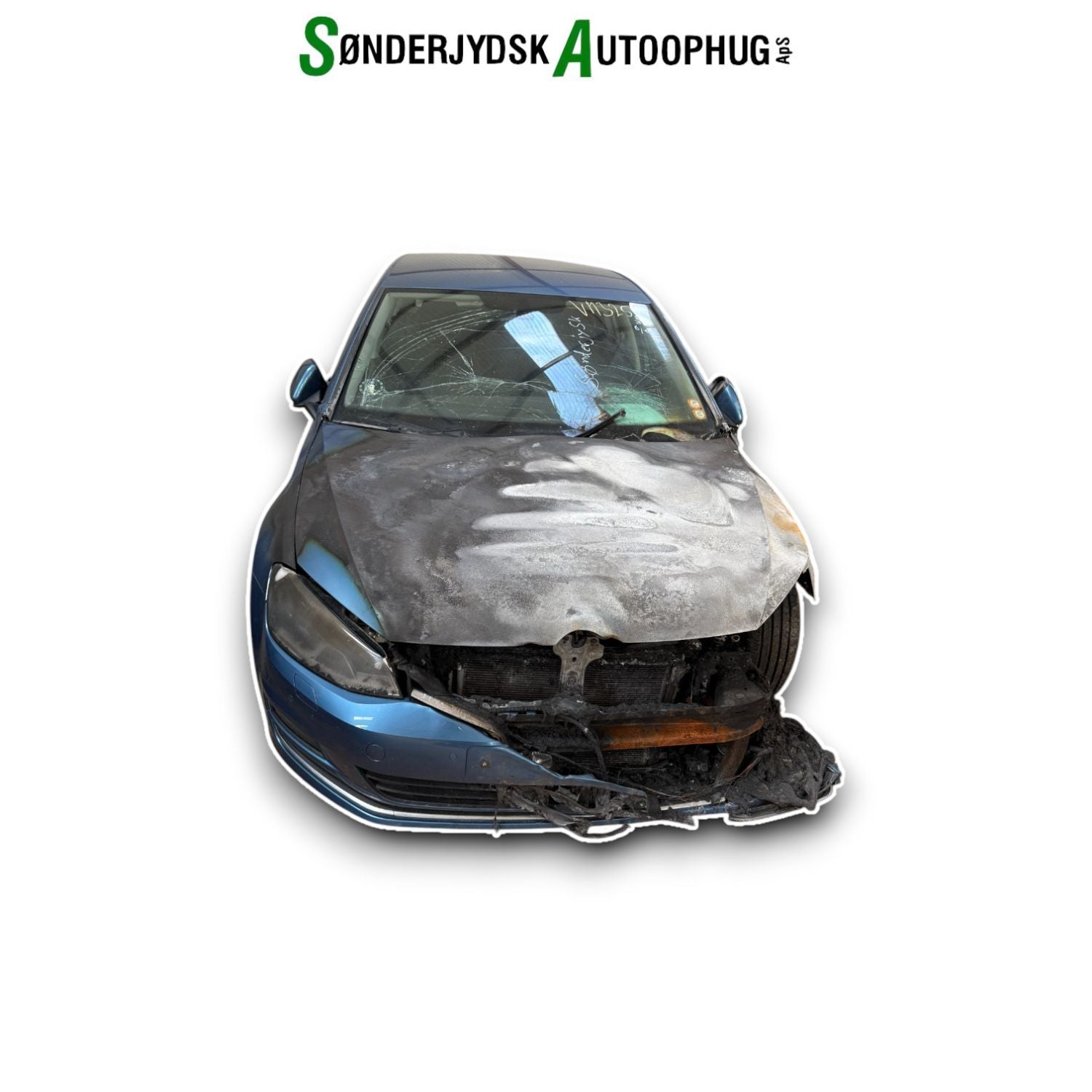 VW Golf 7 AU Pluk-Selv-Bil Med OEM Nr. Ophugger Fra VW Ophugger