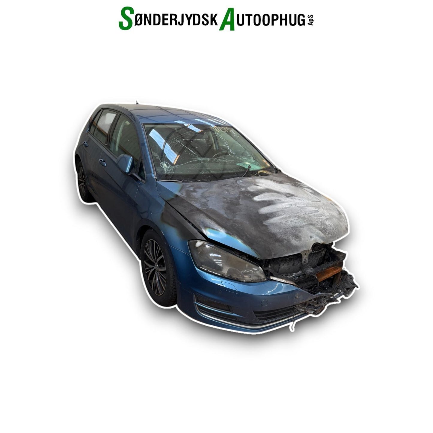 VW Golf 7 AU Pluk-Selv-Bil Med OEM Nr. Ophugger Fra VW Ophugger