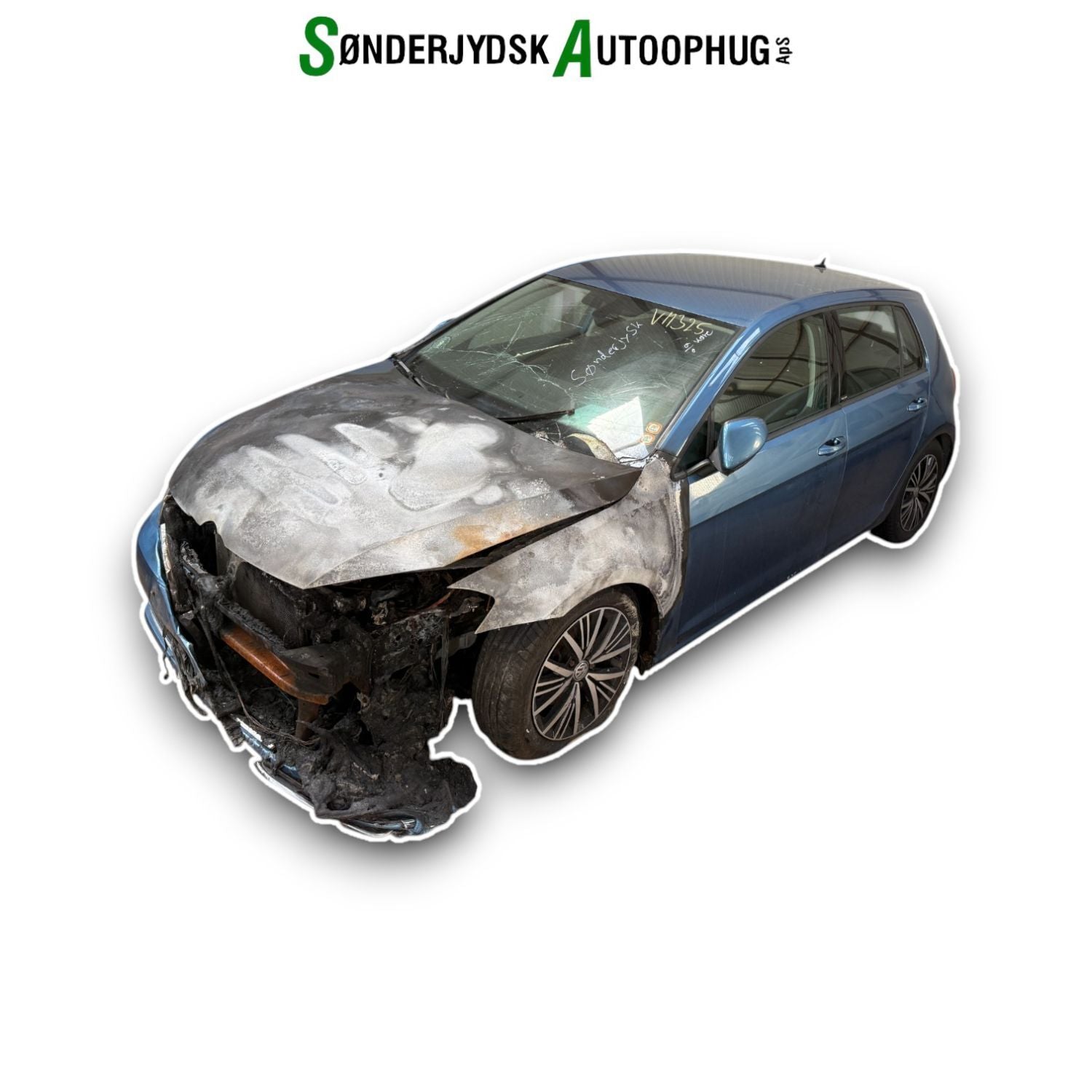 VW Golf 7 AU Pluk-Selv-Bil Med OEM Nr. Ophugger Fra VW Ophugger