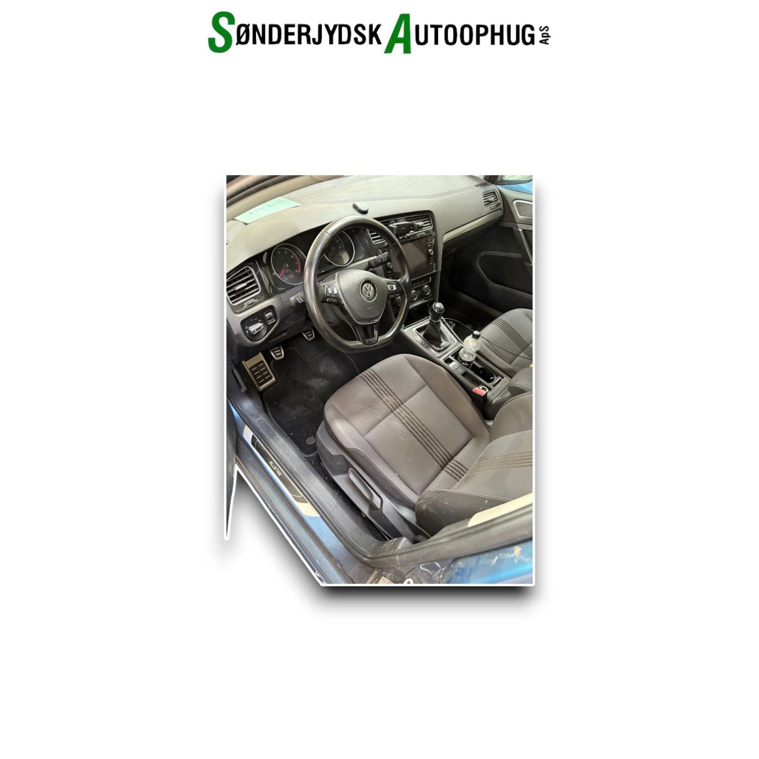 VW Golf 7 Au Pluk-Selv-Bil Med OEM Nr. Ophugger Fra VW Ophugger