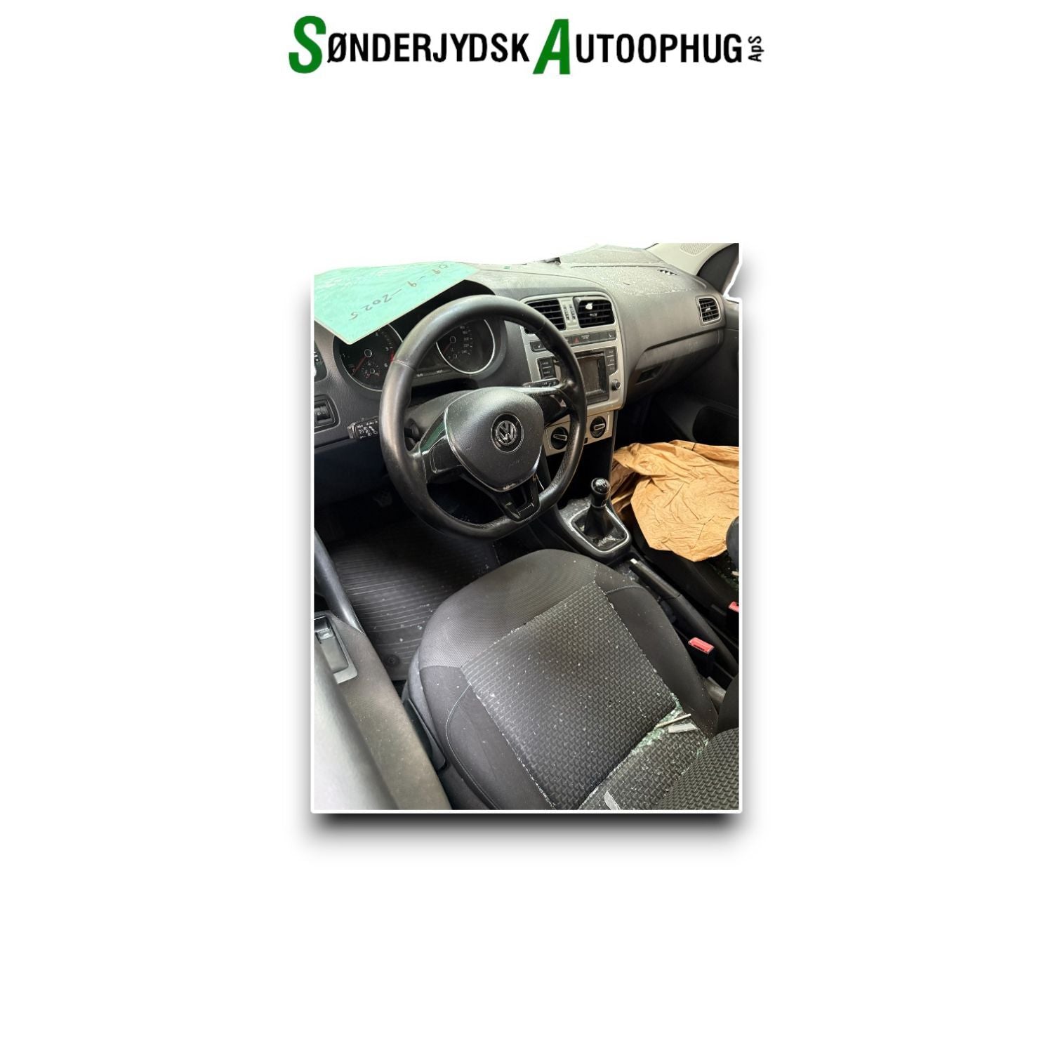 VW Polo 6C Pluk-Selv-Bil Med OEM Nr. Ophugger Fra VW Ophugger