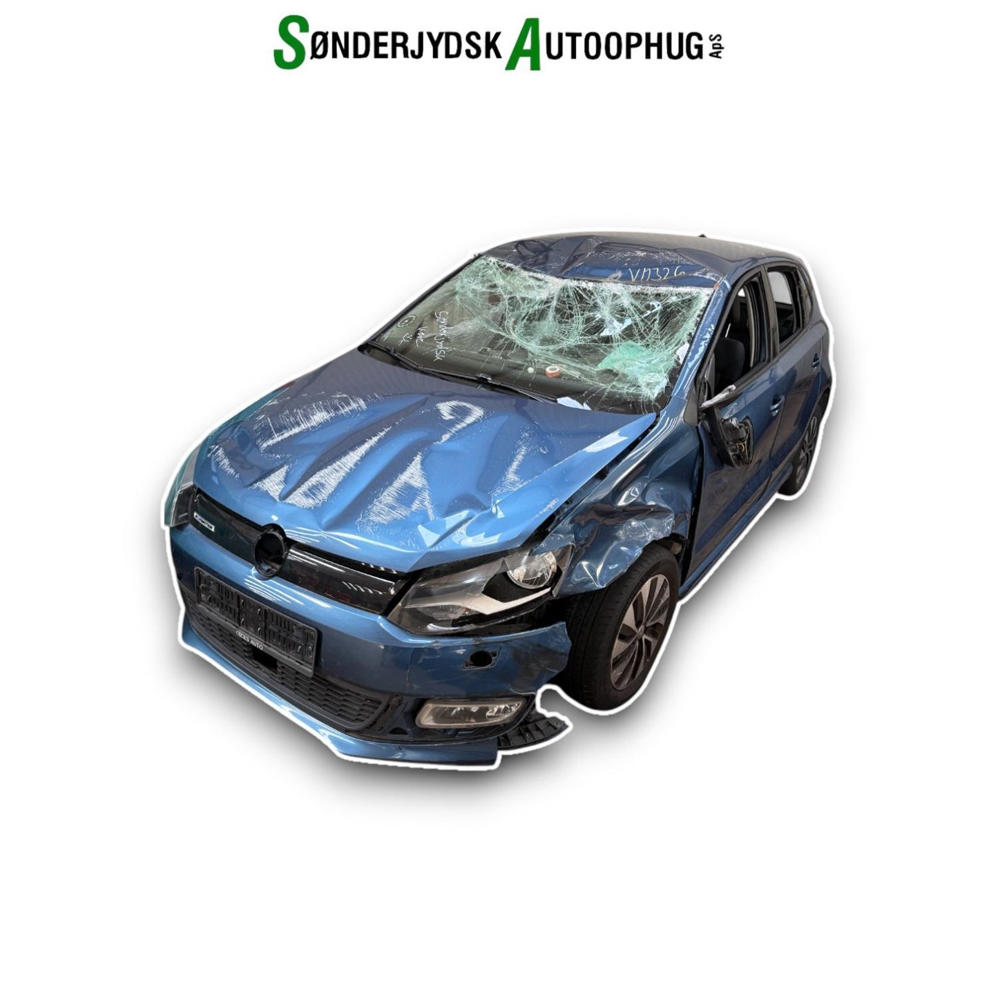 VW Polo 6C Pluk-Selv-Bil Med OEM Nr. Ophugger Fra VW Ophugger