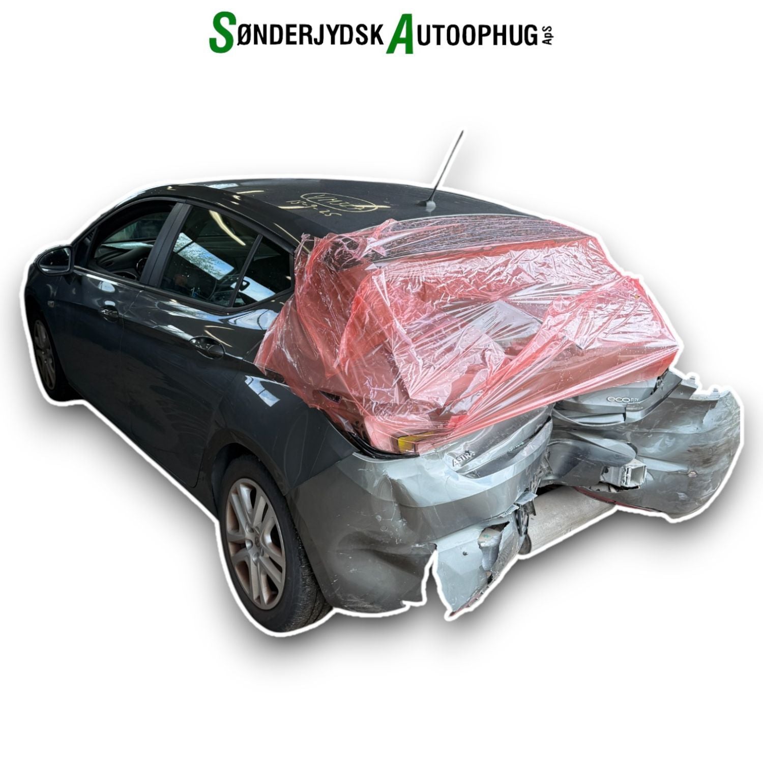 Opel Astra K Pluk-Selv-Bil Med OEM Nr. Ophugger Fra Opel Ophugger