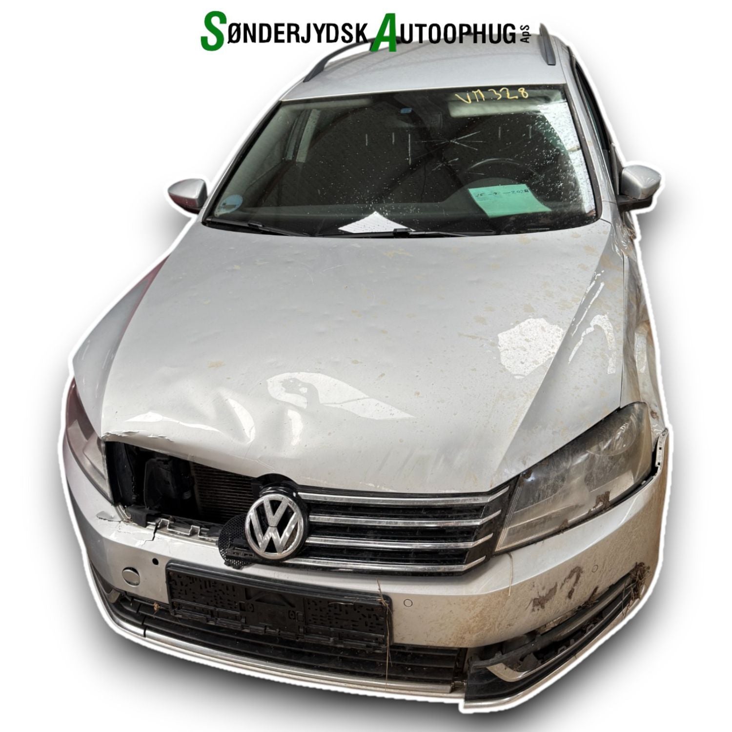 VW Passat 3C Pluk-Selv-Bil Med OEM Nr. Ophugger Fra VW Ophugger