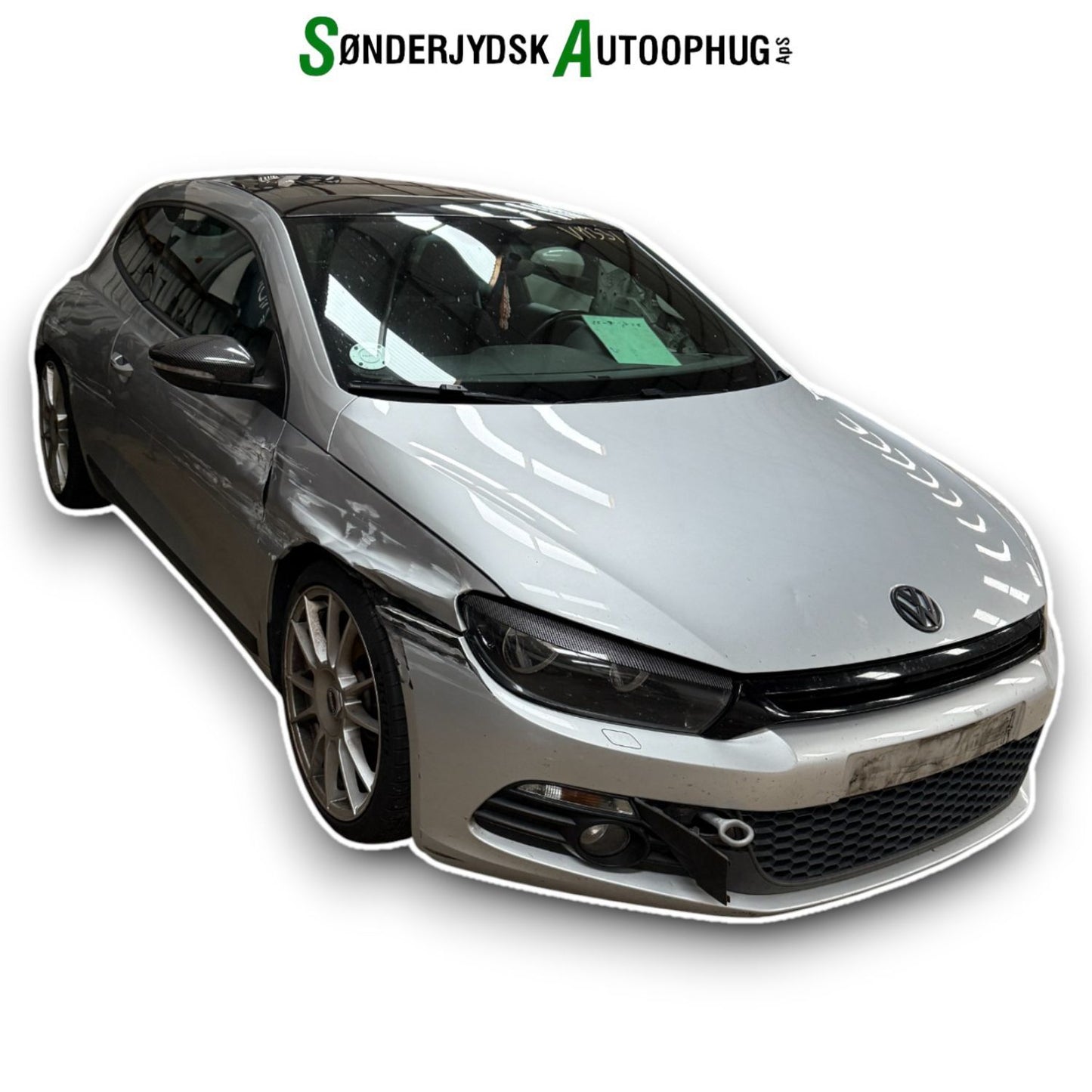 VW Scirocco III I3 Pluk-Selv-Bil Med OEM Nr. Ophugger Fra VW Ophugger