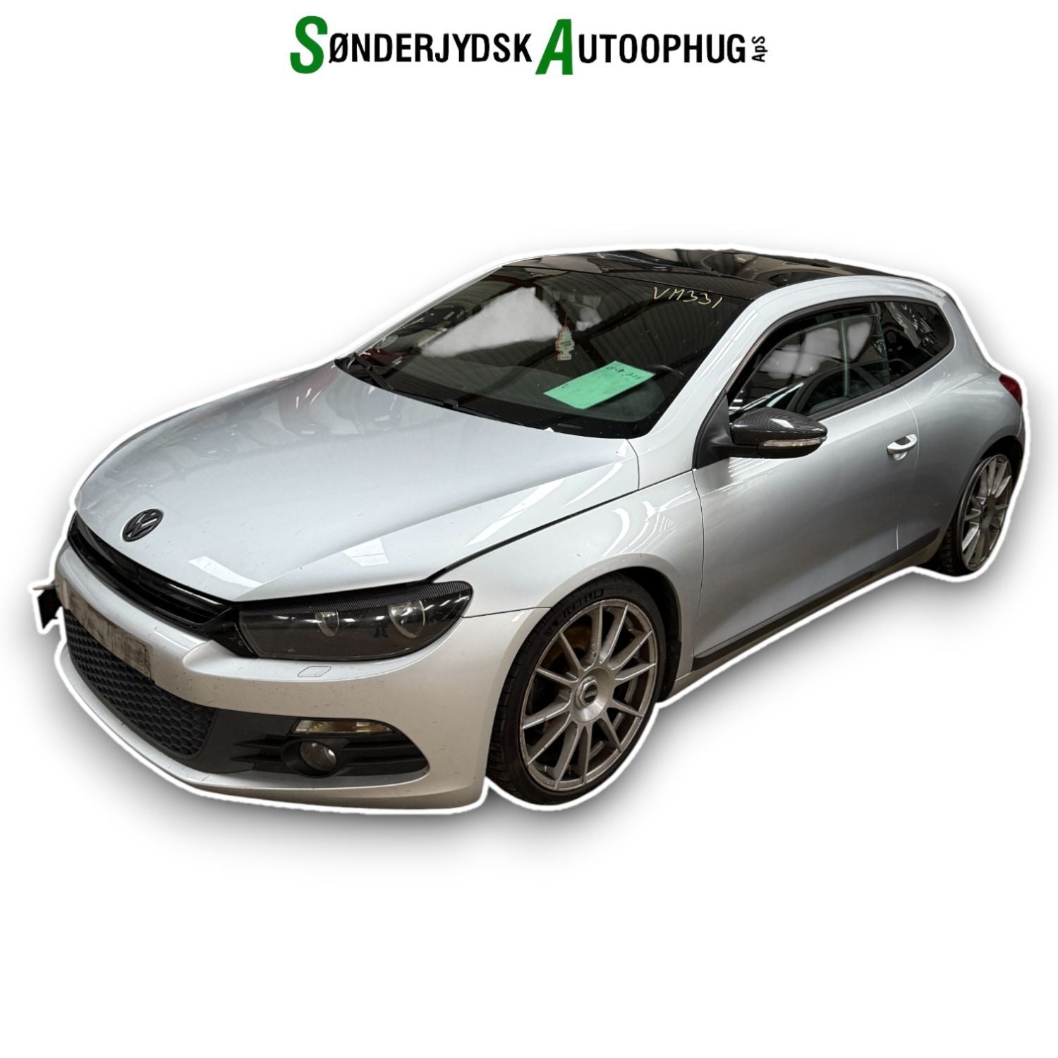 VW Scirocco III I3 Pluk-Selv-Bil Med OEM Nr. Ophugger Fra VW Ophugger