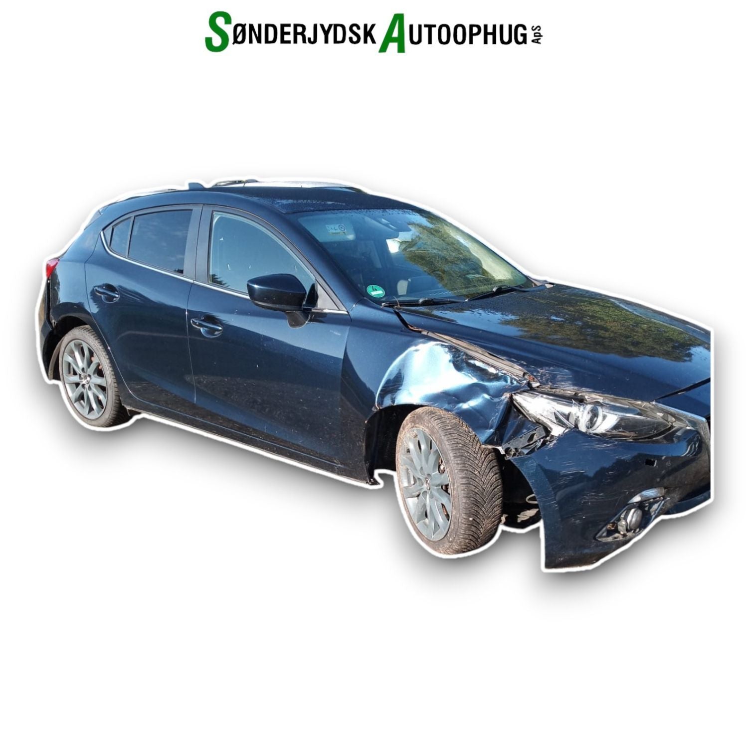 Mazda 3 Bm Pluk-Selv-Bil Med OEM Nr. Ophugger Fra Mazda Ophugger