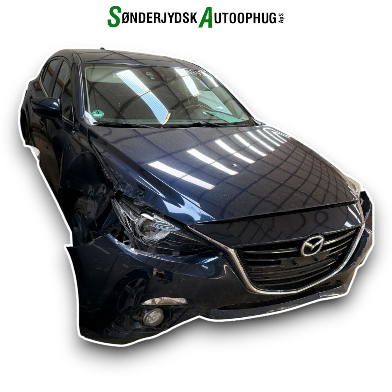 Mazda 3 Bm Pluk-Selv-Bil Med OEM Nr. Ophugger Fra Mazda Ophugger