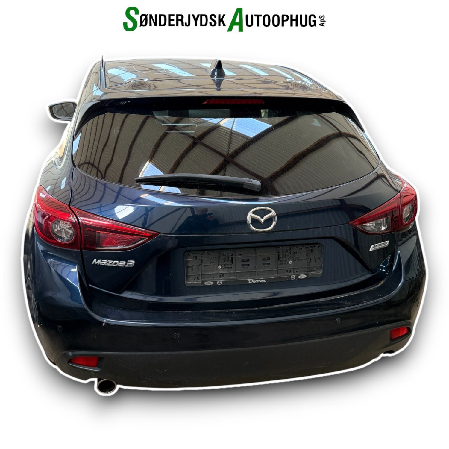Mazda 3 Bm Pluk-Selv-Bil Med OEM Nr. Ophugger Fra Mazda Ophugger