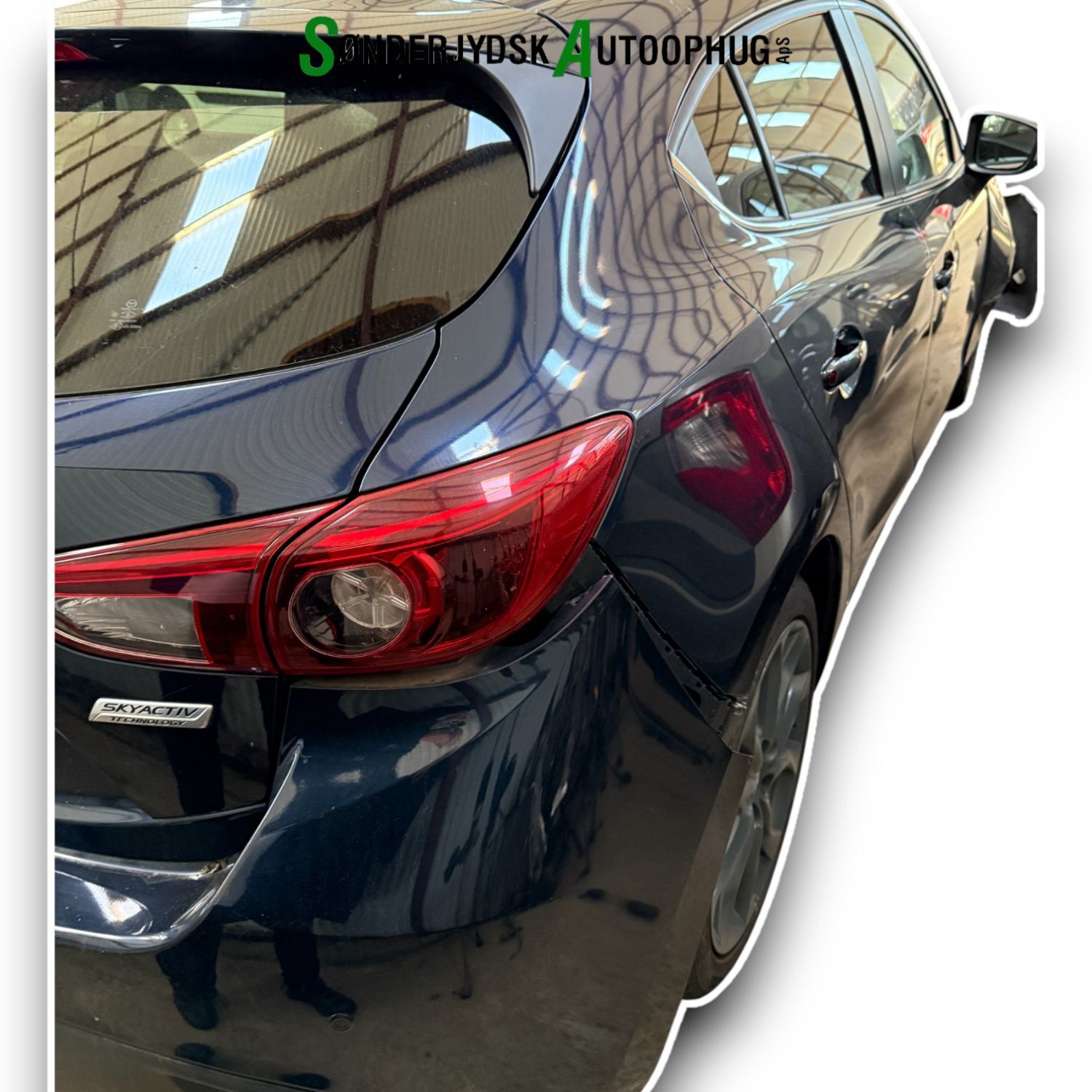 Mazda 3 Bm Pluk-Selv-Bil Med OEM Nr. Ophugger Fra Mazda Ophugger