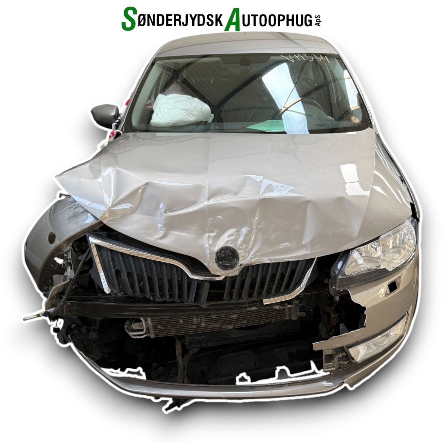 Skoda Rapid Pluk-Selv-Bil Med OEM Nr. Ophugger Fra Skoda Ophugger