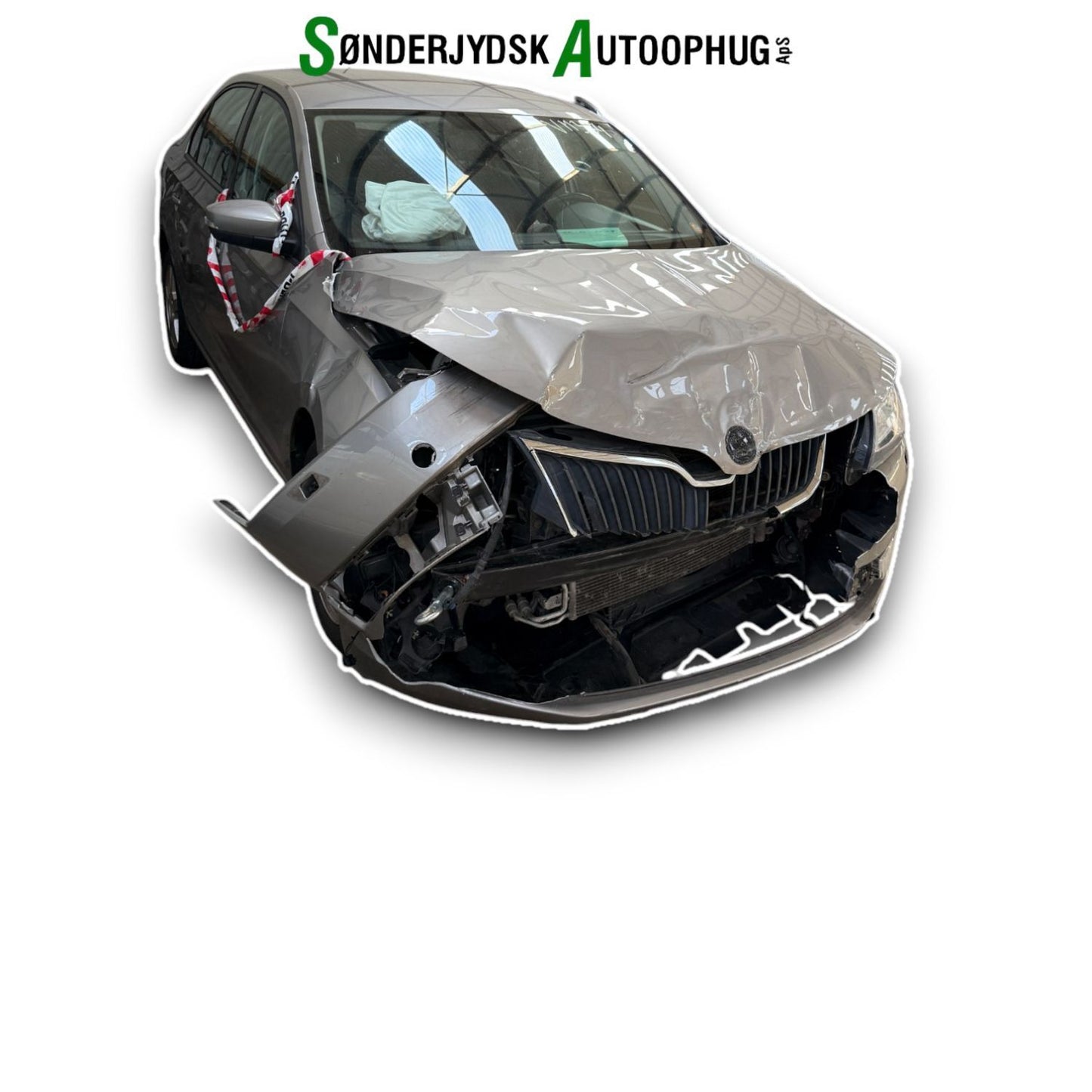 Skoda Rapid Pluk-Selv-Bil Med OEM Nr. Ophugger Fra Skoda Ophugger