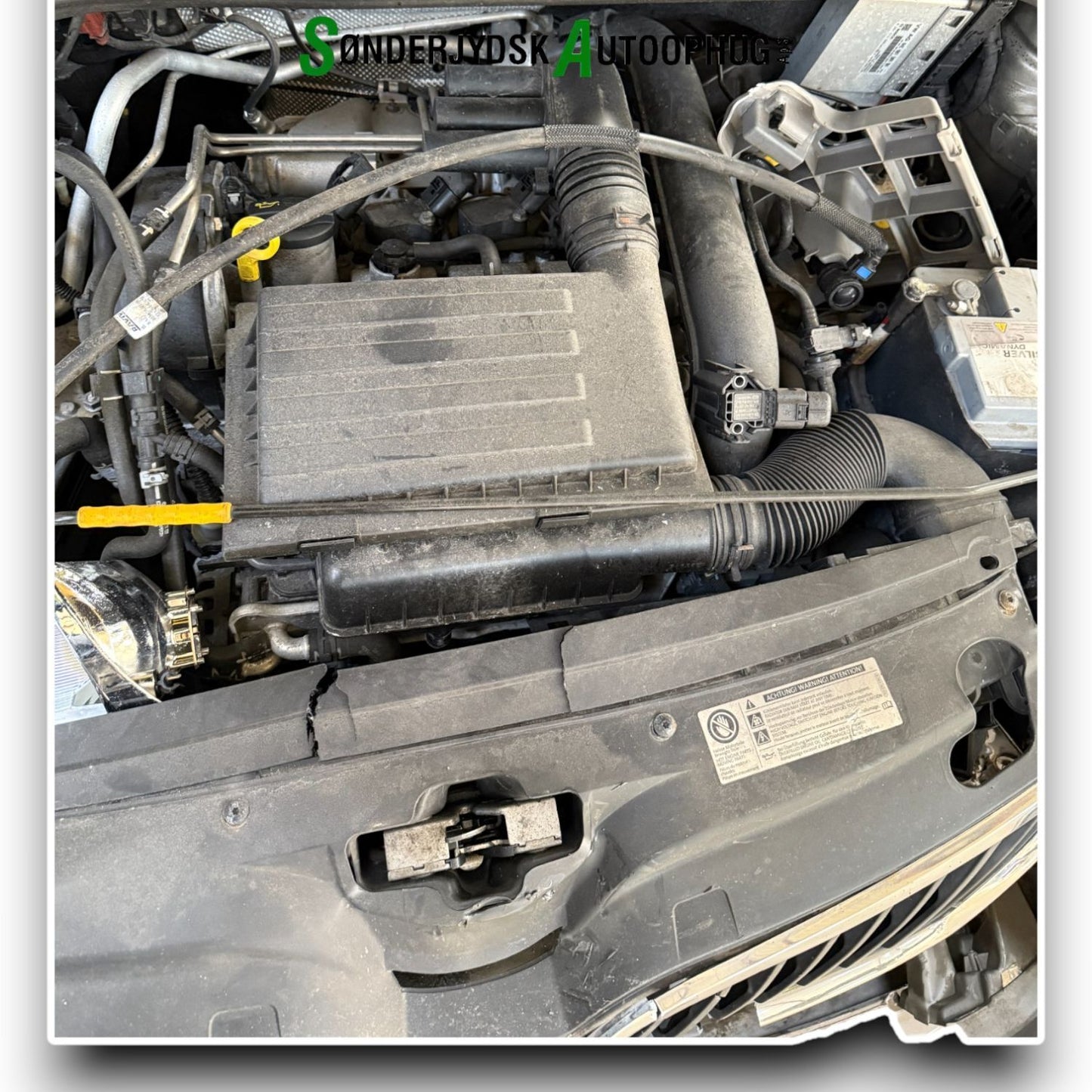 Skoda Rapid Pluk-Selv-Bil Med OEM Nr. Ophugger Fra Skoda Ophugger