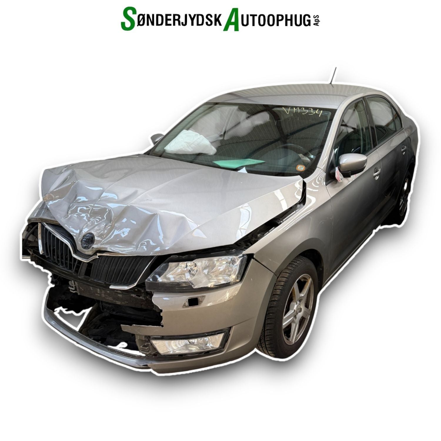 Skoda Rapid Pluk-Selv-Bil Med OEM Nr. Ophugger Fra Skoda Ophugger