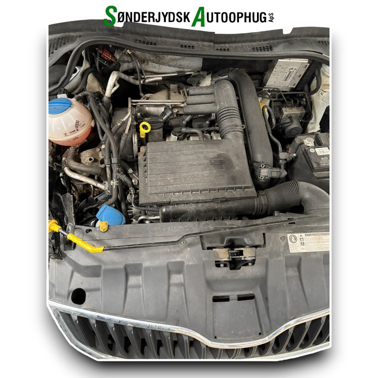 Skoda Fabia Pluk-Selv-Bil Med OEM Nr. Ophugger Fra Skoda Ophugger