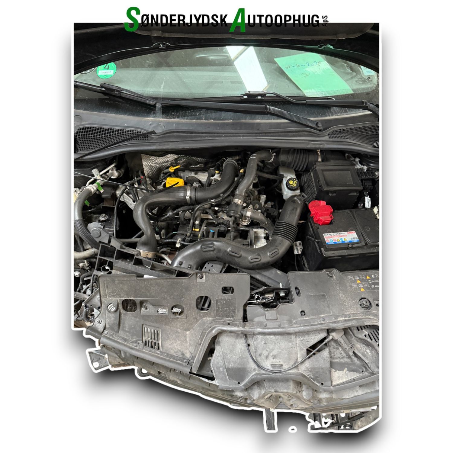 Renault Clio 4 Pluk-Selv-Bil Med OEM Nr. Ophugger Fra Renault Ophugger