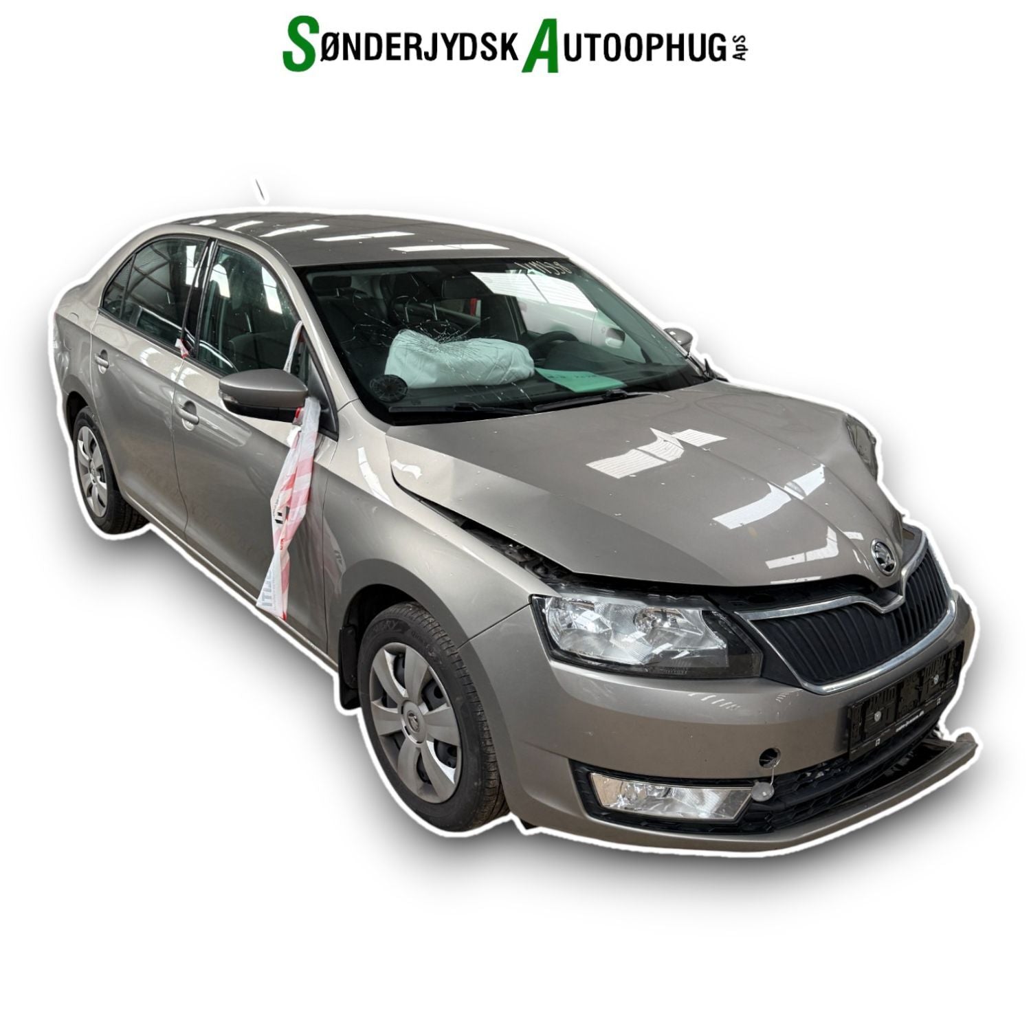 Skoda Rapid Pluk-Selv-Bil Med OEM Nr. Ophugger Fra Skoda Ophugger
