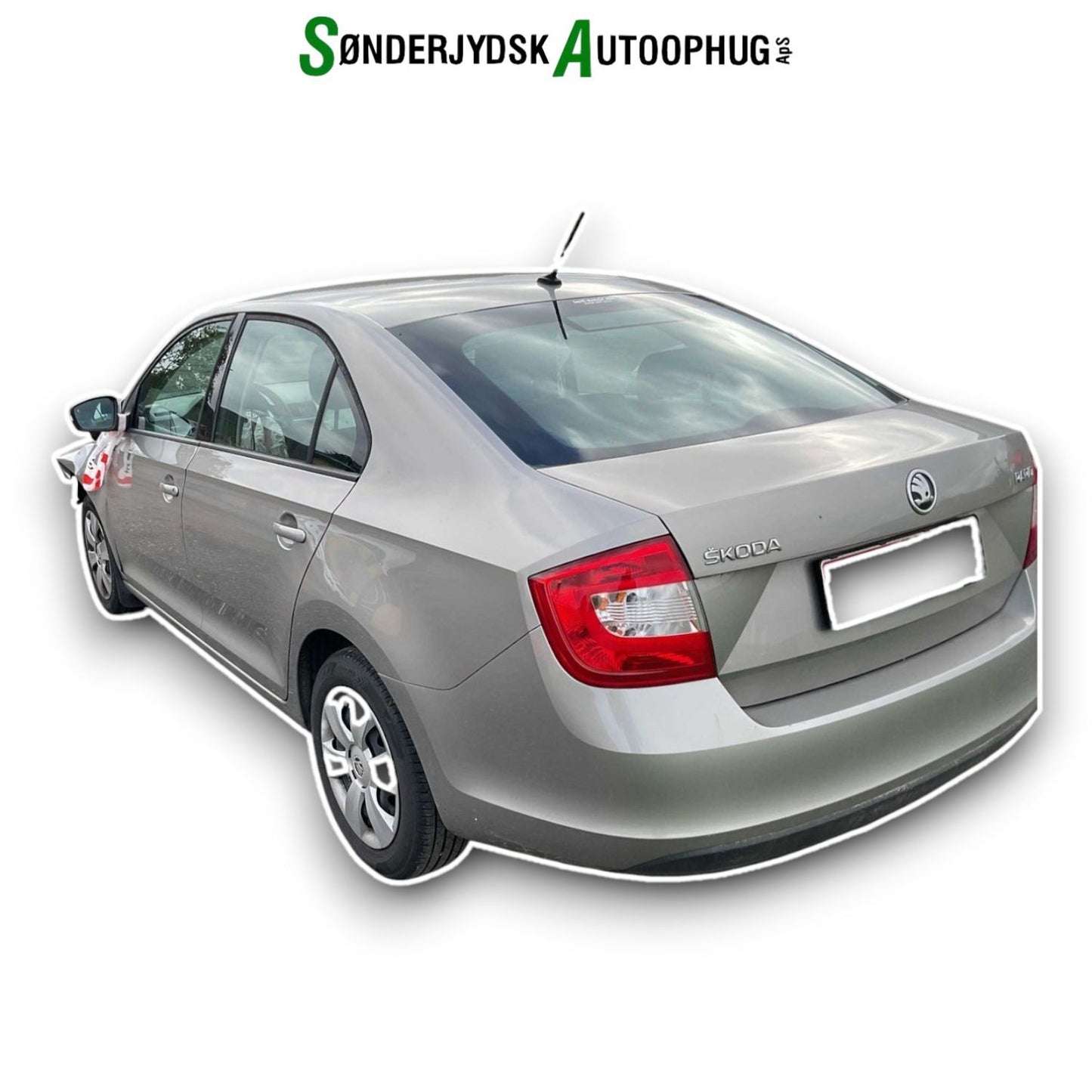 Skoda Rapid Pluk-Selv-Bil Med OEM Nr. 04E100031B Fra Skoda Ophugger