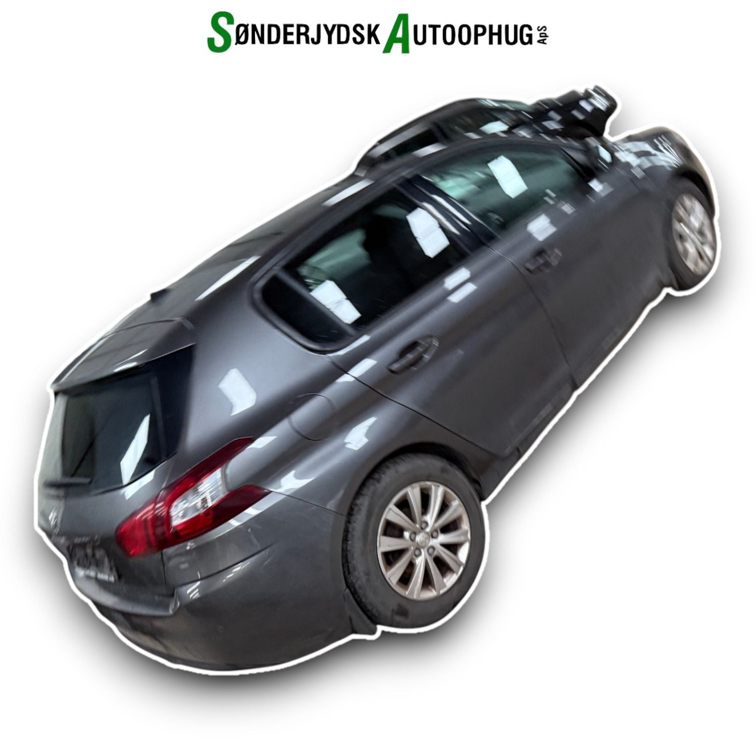 Peugeot 308 Pluk-Selv-Bil Med OEM Nr. Ophugger Fra Peugeot Ophugger