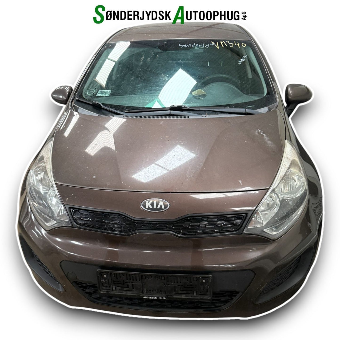 Kia Rio UB Pluk-Selv-Bil Med OEM Nr. V103103P00 Fra Kia Ophugger