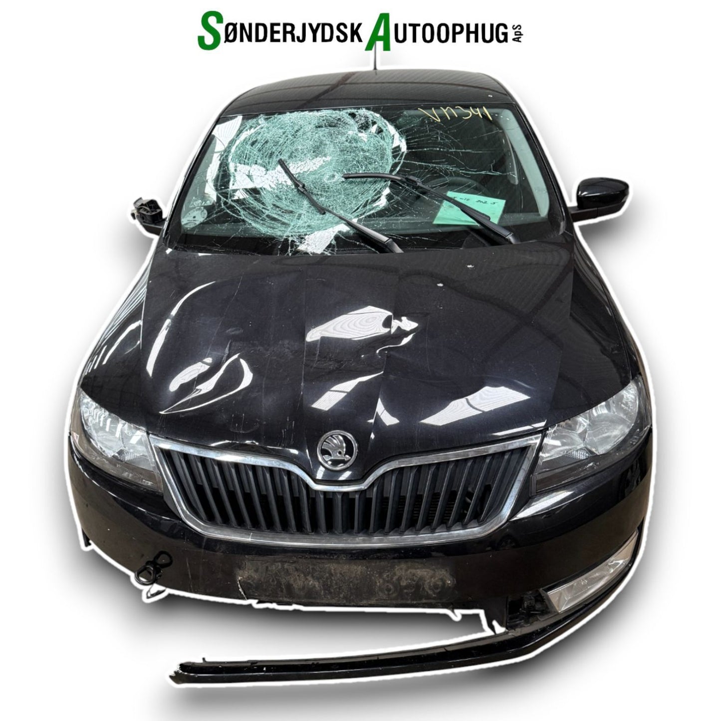 Skoda Rapid Pluk-Selv-Bil Med OEM Nr. Ophugger Fra Skoda Ophugger