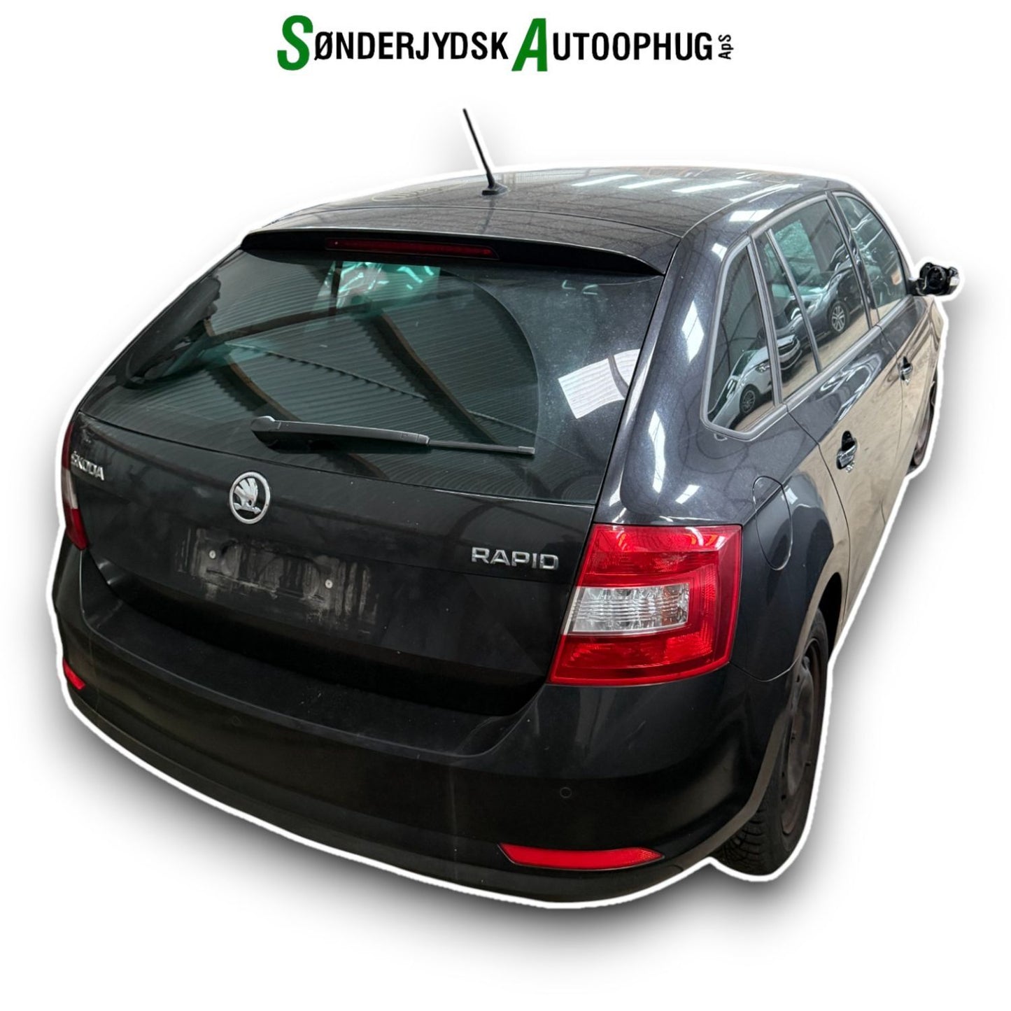 Skoda Rapid Pluk-Selv-Bil Med OEM Nr. Ophugger Fra Skoda Ophugger