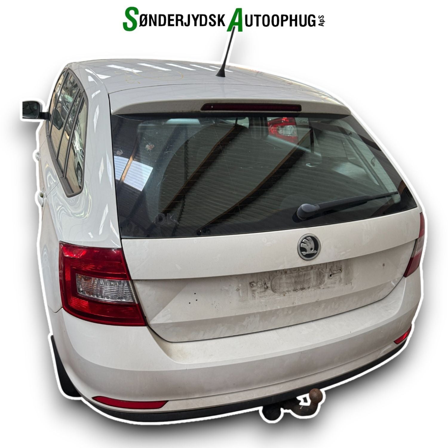 Skoda Rapid Pluk-Selv-Bil Med OEM Nr. Ophugger Fra Skoda Ophugger