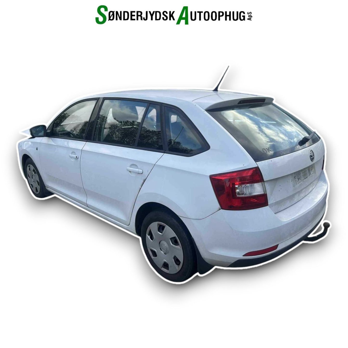 Skoda Rapid Pluk-Selv-Bil Med OEM Nr. Ophugger Fra Skoda Ophugger