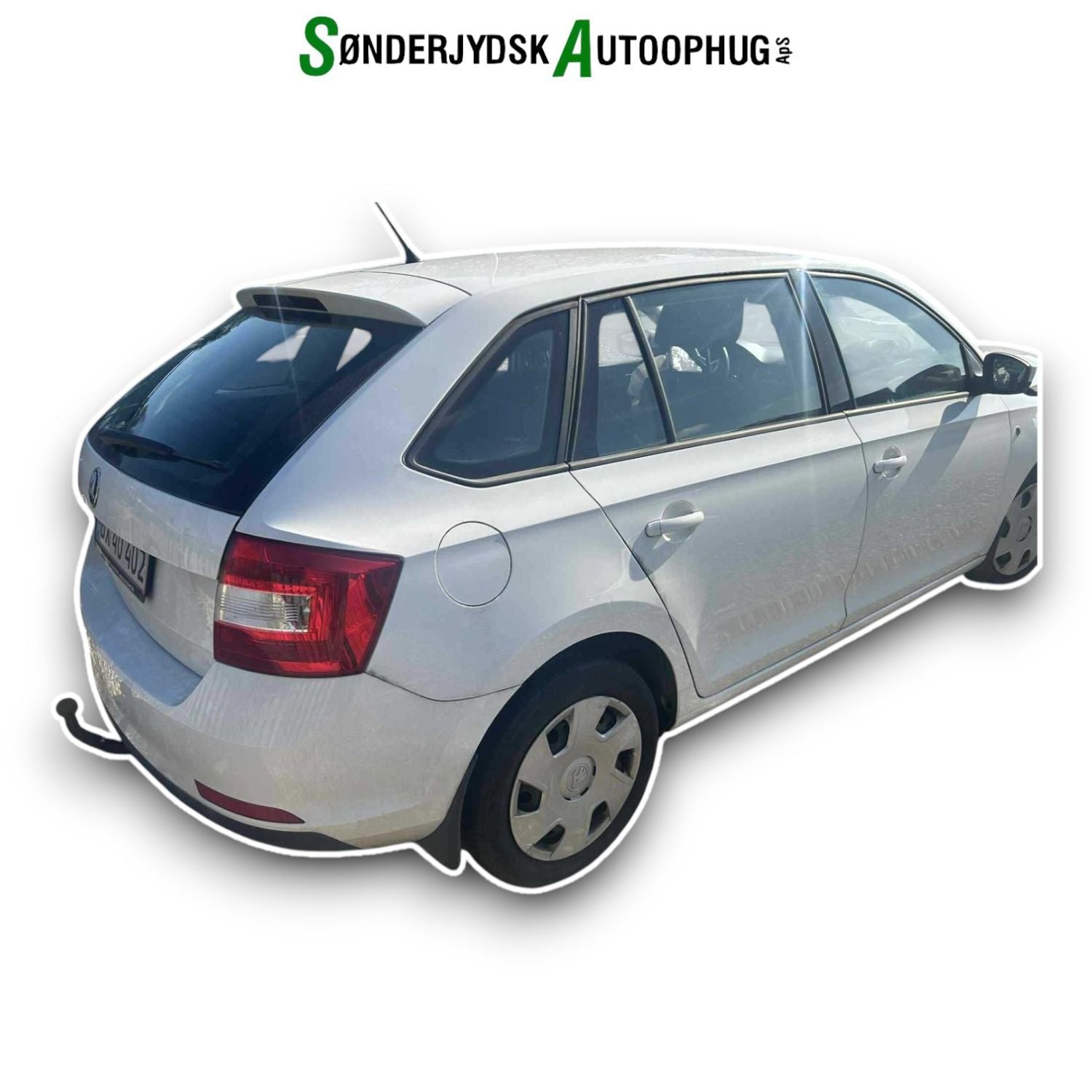 Skoda Rapid Pluk-Selv-Bil Med OEM Nr. Ophugger Fra Skoda Ophugger