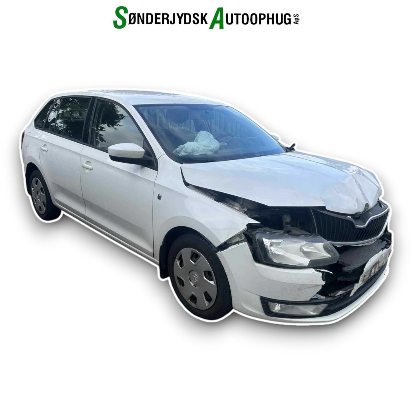 Skoda Rapid Pluk-Selv-Bil Med OEM Nr. Ophugger Fra Skoda Ophugger